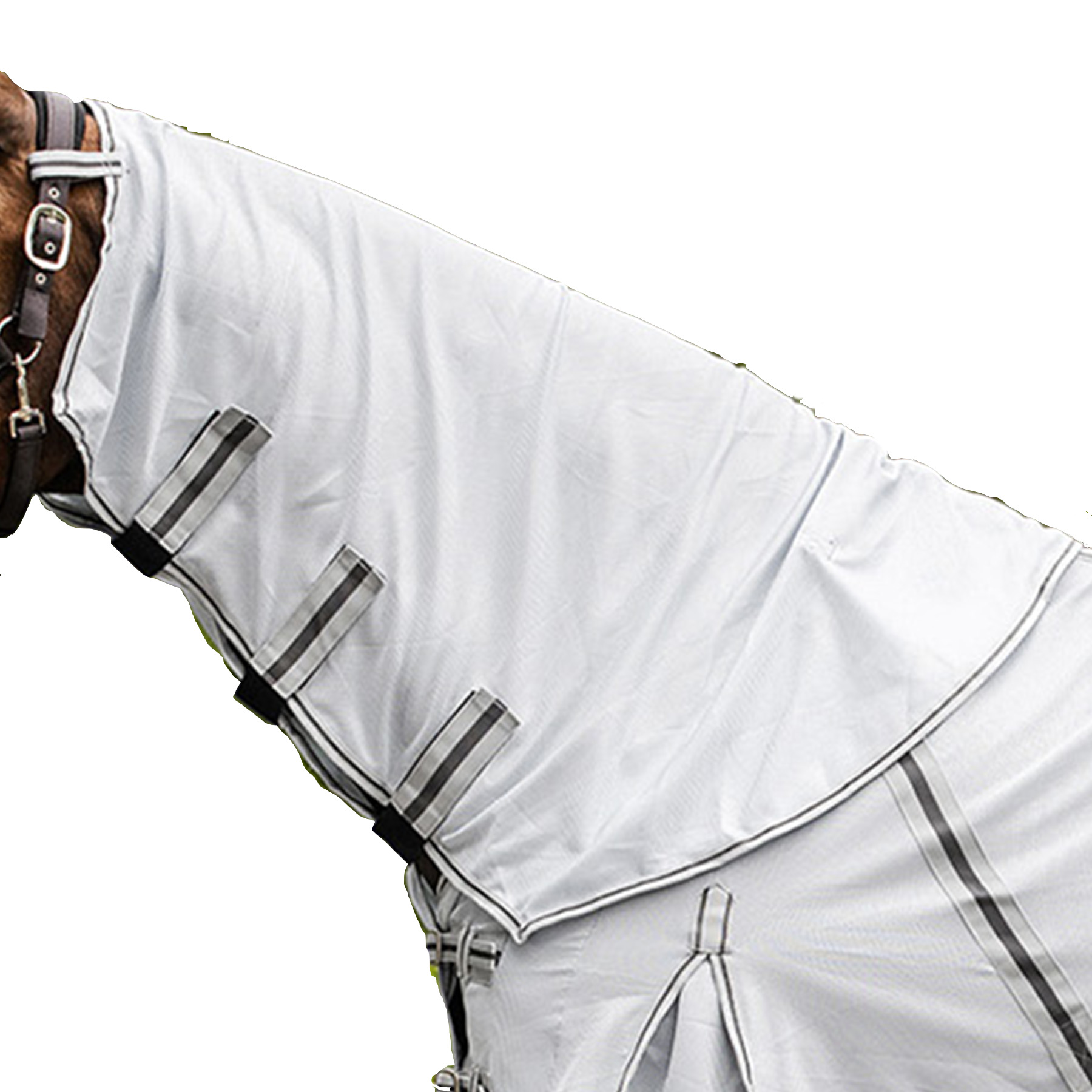 Fliegendecke mit abn. Halsteil