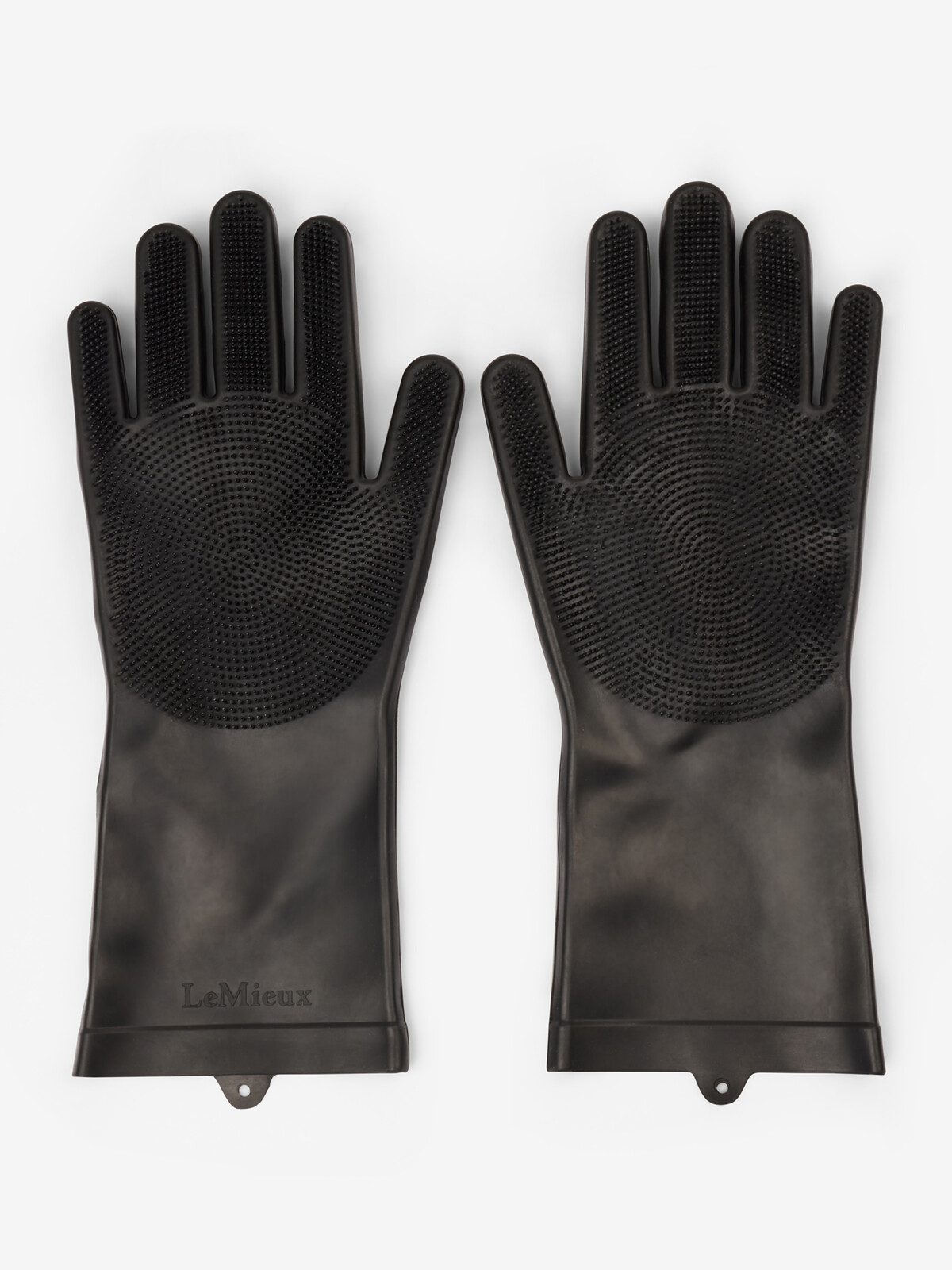 Waschhandschuhe zwart
