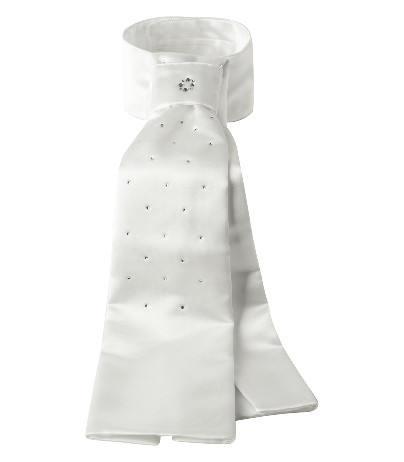 Plastron Grazia, white