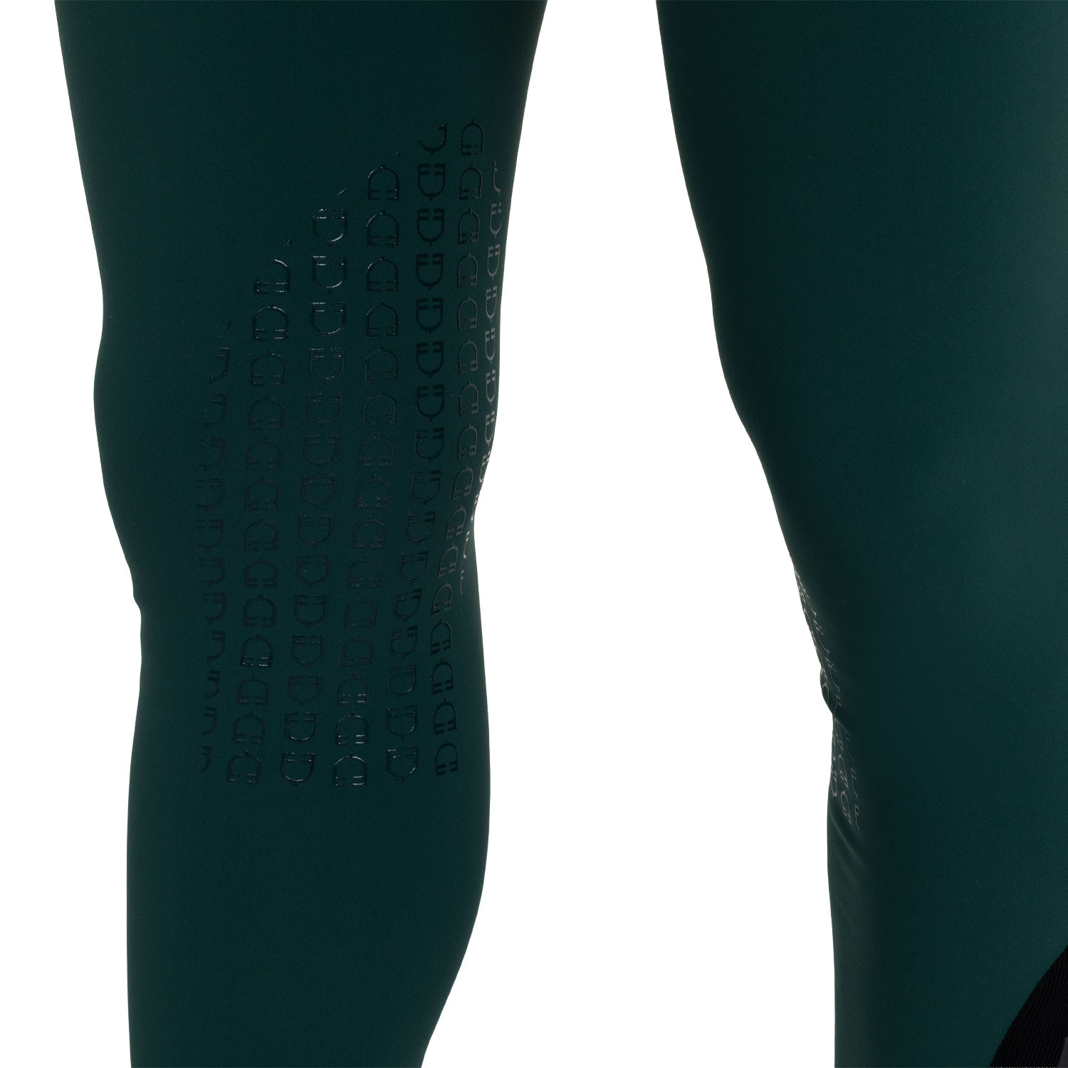 Herren-Reithose Slim Fit mit Kniebesatz