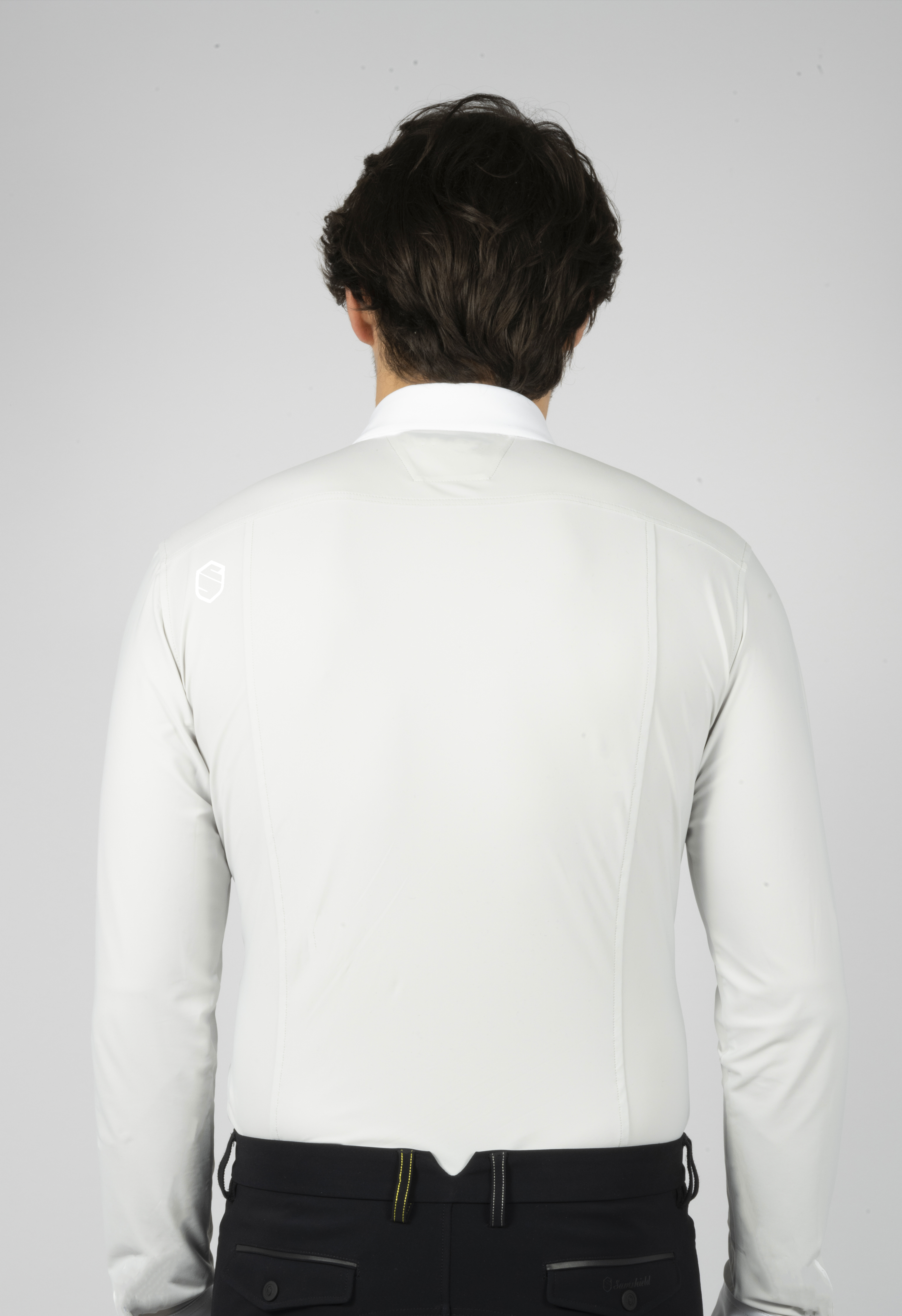 Men's competition shirt Georges in white