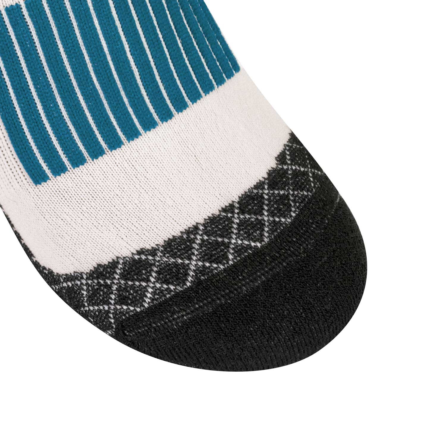 Socke aus atmungsaktivem Funktionsgewebe mit Logo