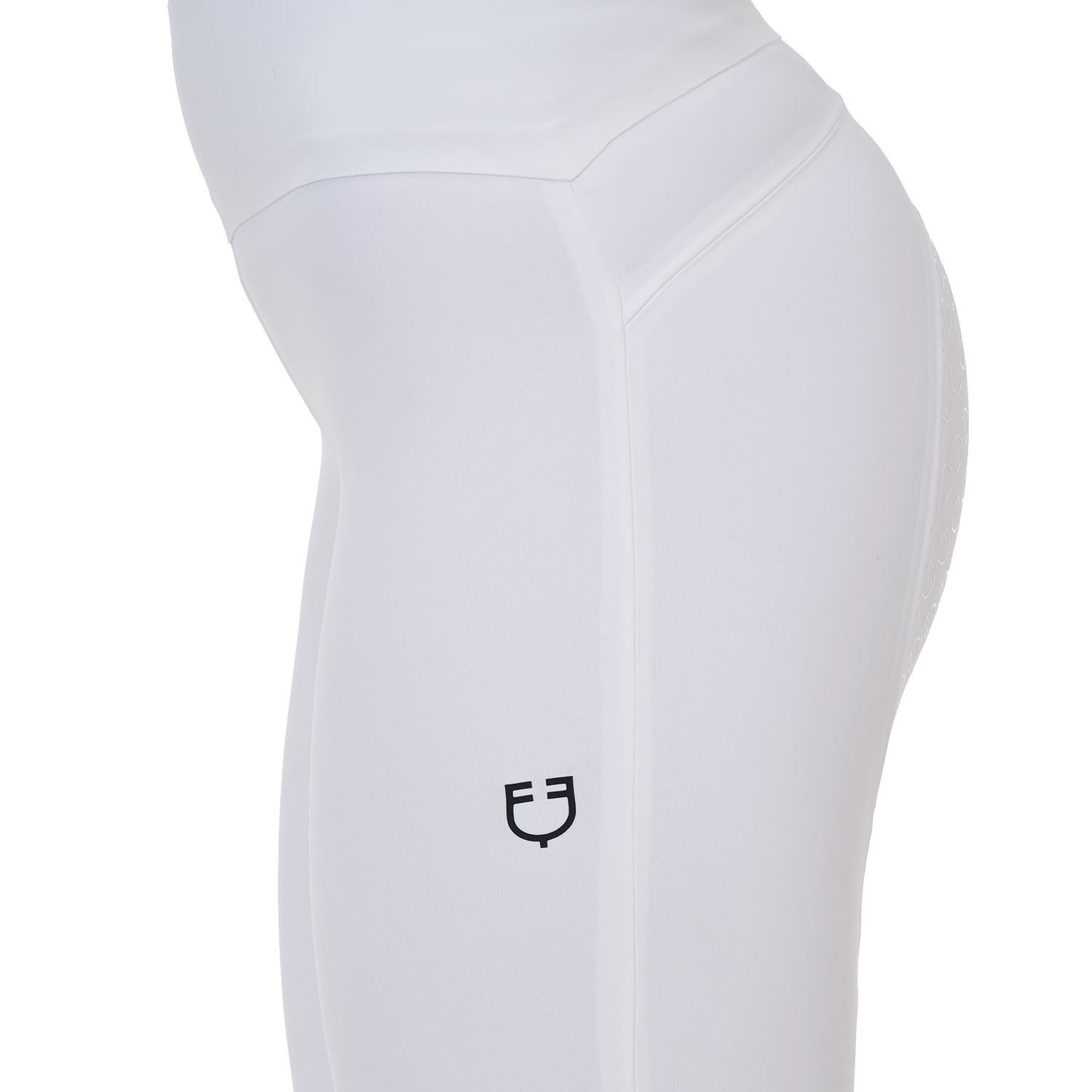 Damen-Reitleggings mit hohem Bund und Vollbesatz