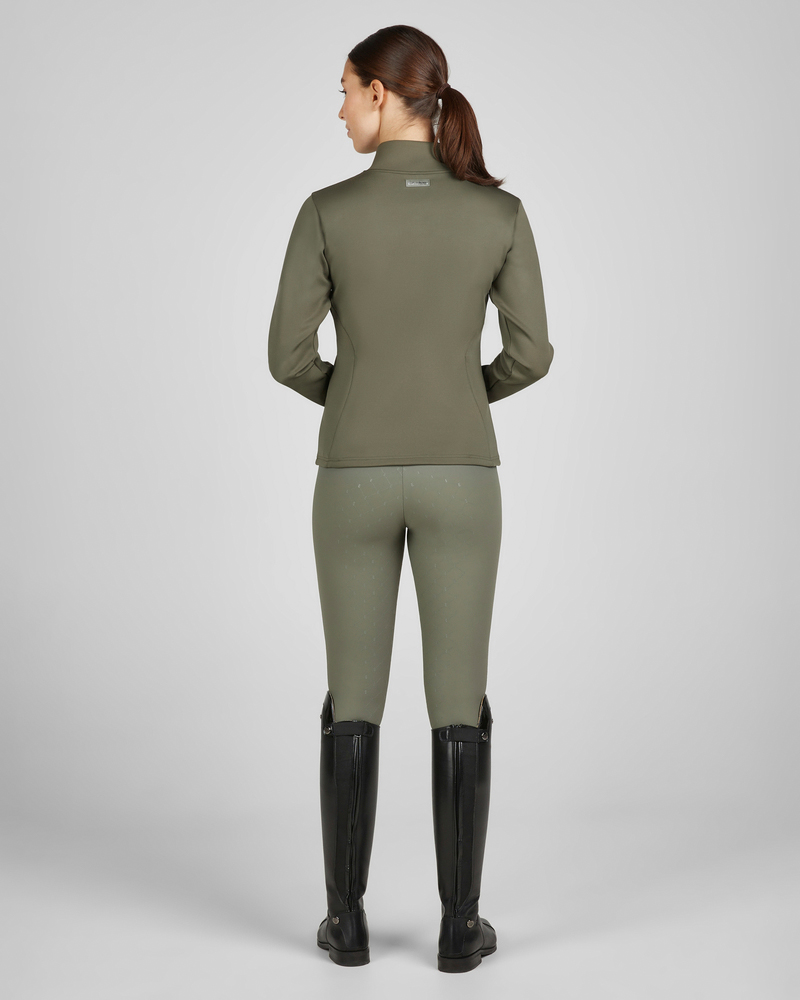 Zip-Shirt Damen Classic Sports