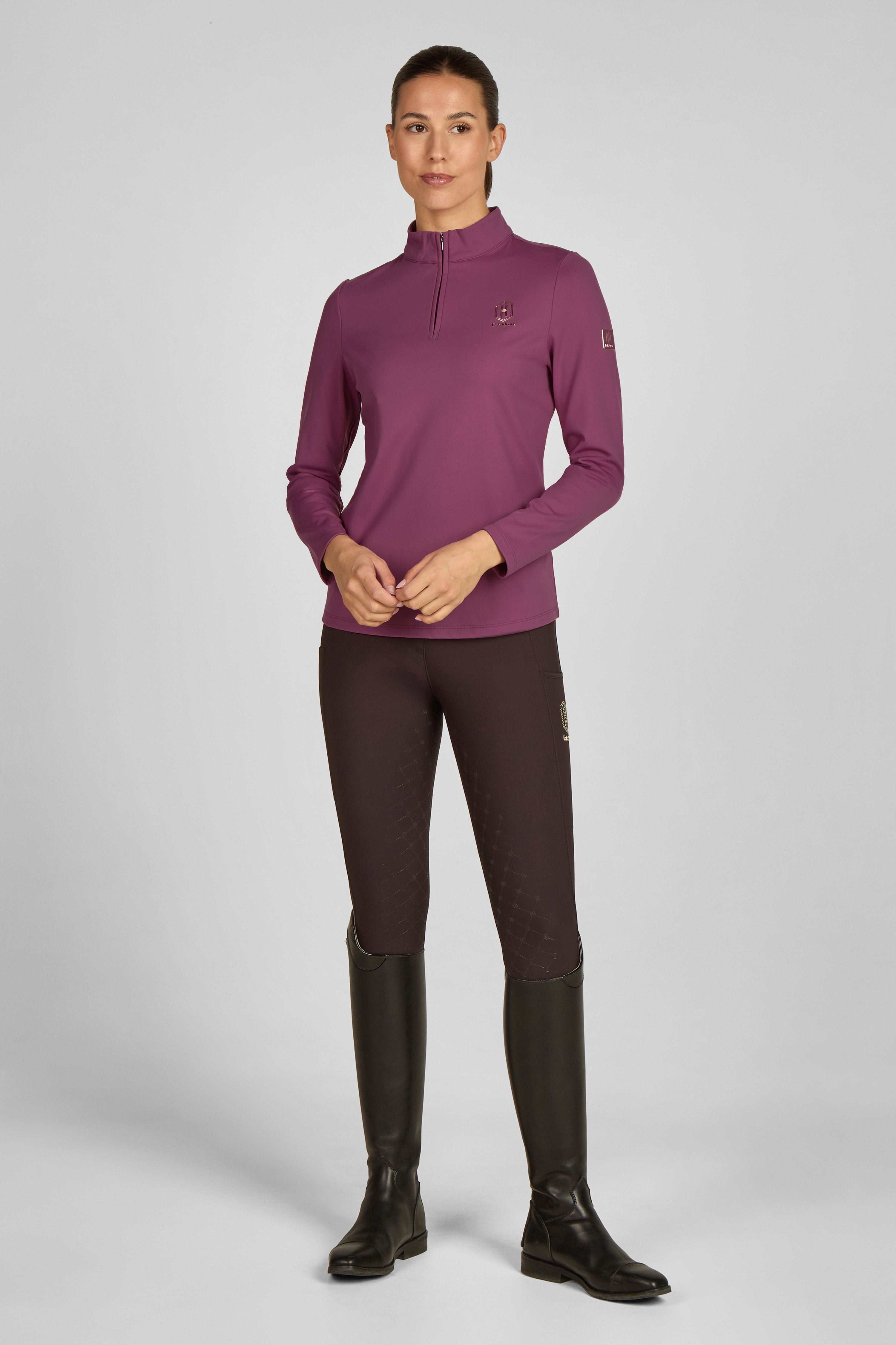 Half-Zip Shirt Damen Heritage