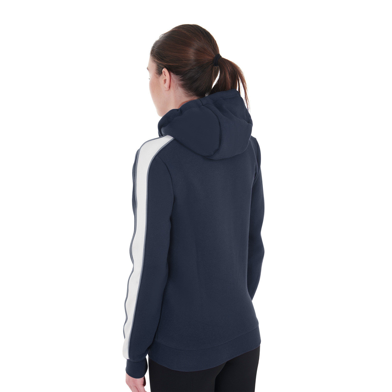 Damen-Kapuzensweatshirt mit Frontreißverschluss