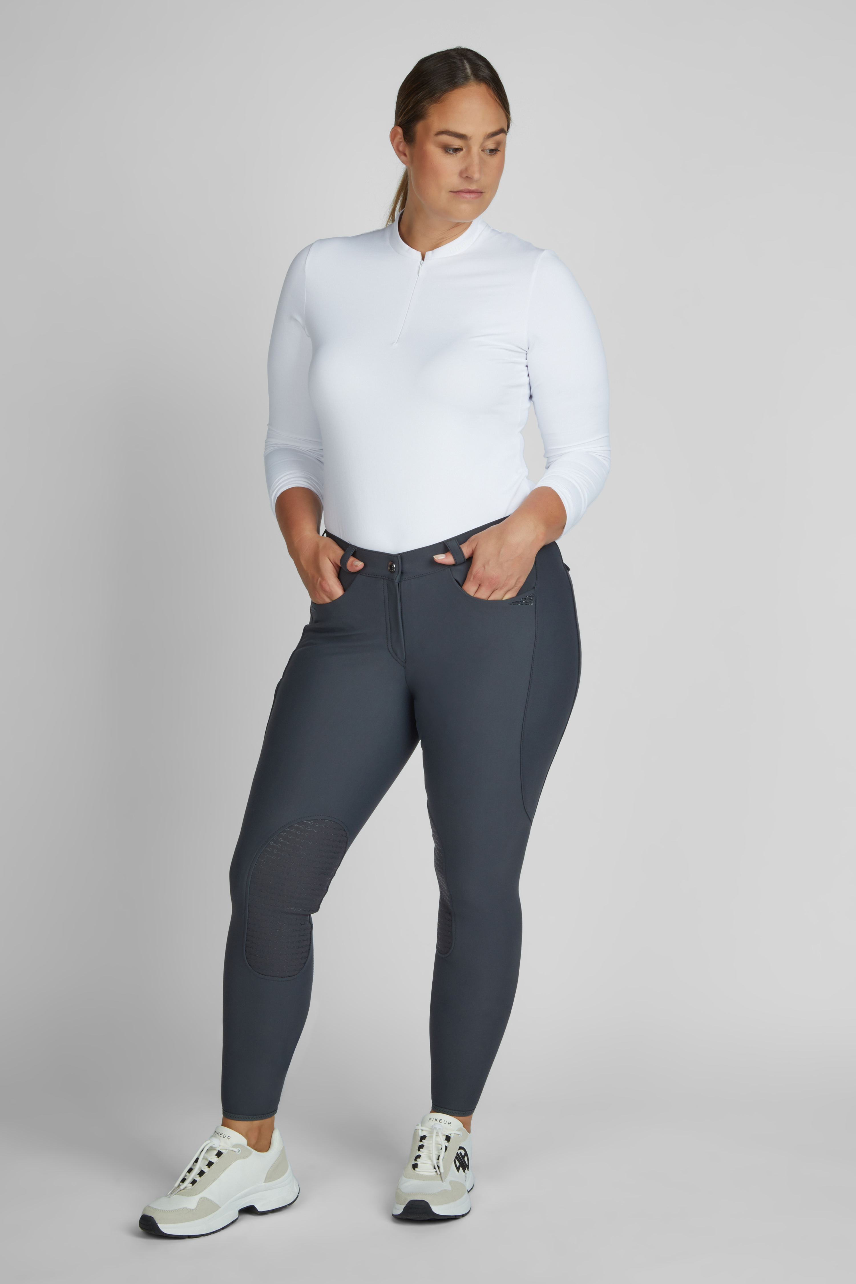 Ladies riding breeches Laure knee grip