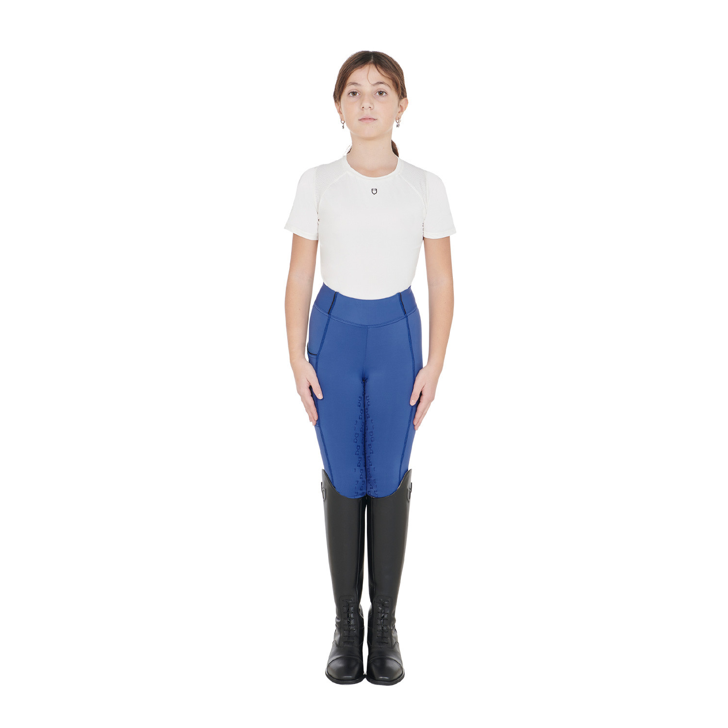 Mädchen-Leggings mit Fleecefutter