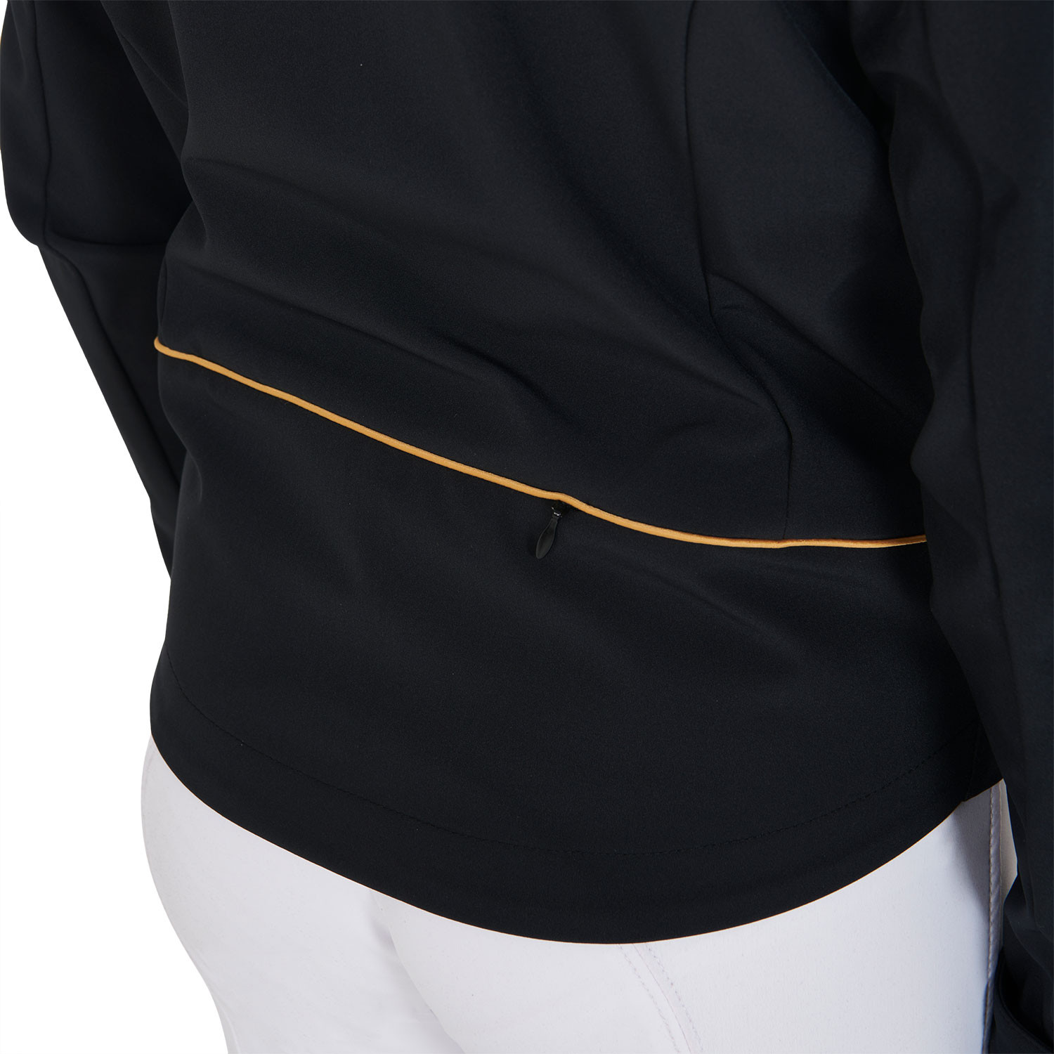 Schmal geschnittene Kinder-Softshelljacke aus technischem Gewebe