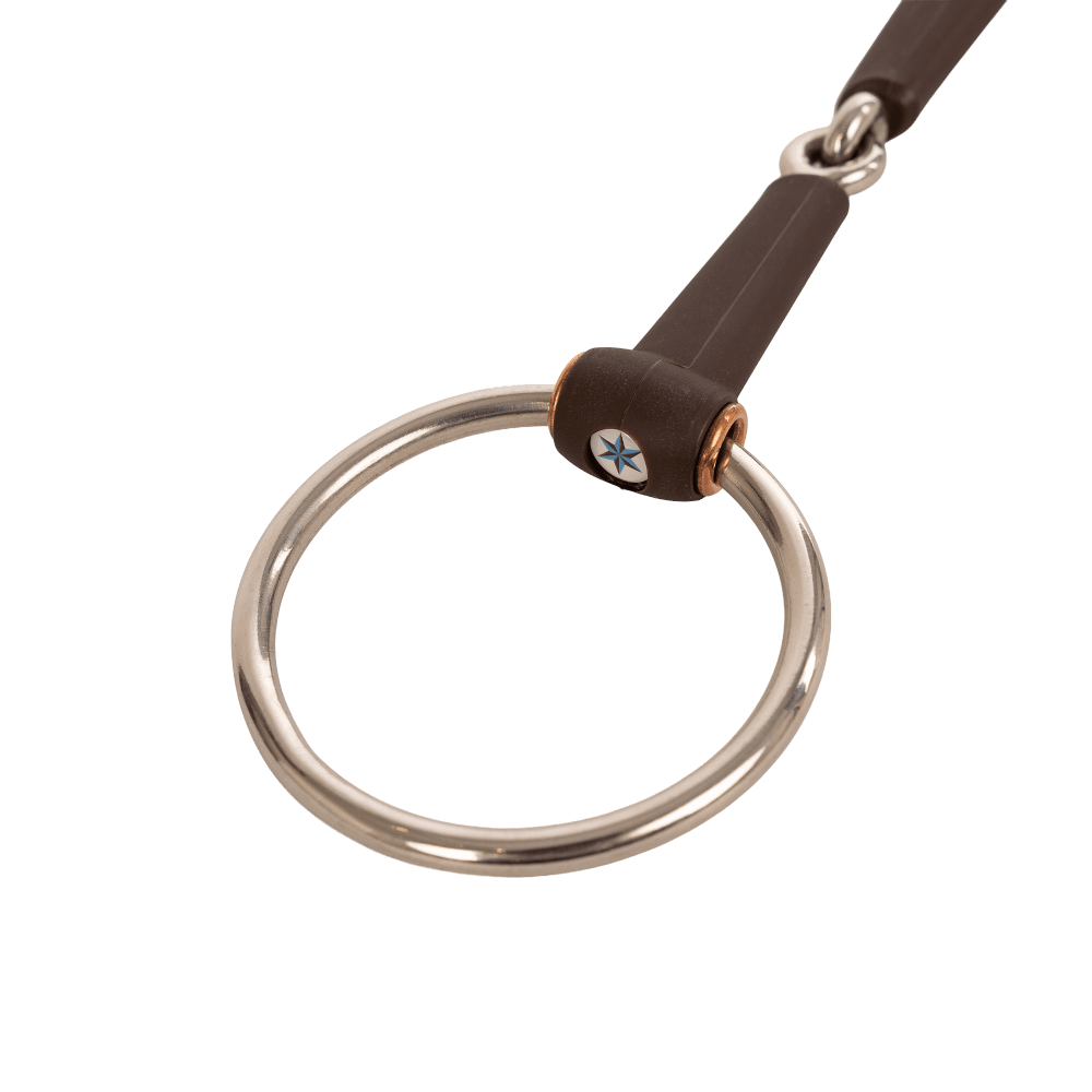 Snaffle Flex Single Jointed Loose Ring Medium