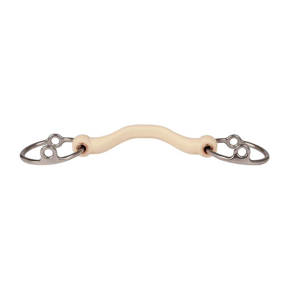 Flex mors simple avec anneaux libres en mors à relever avec