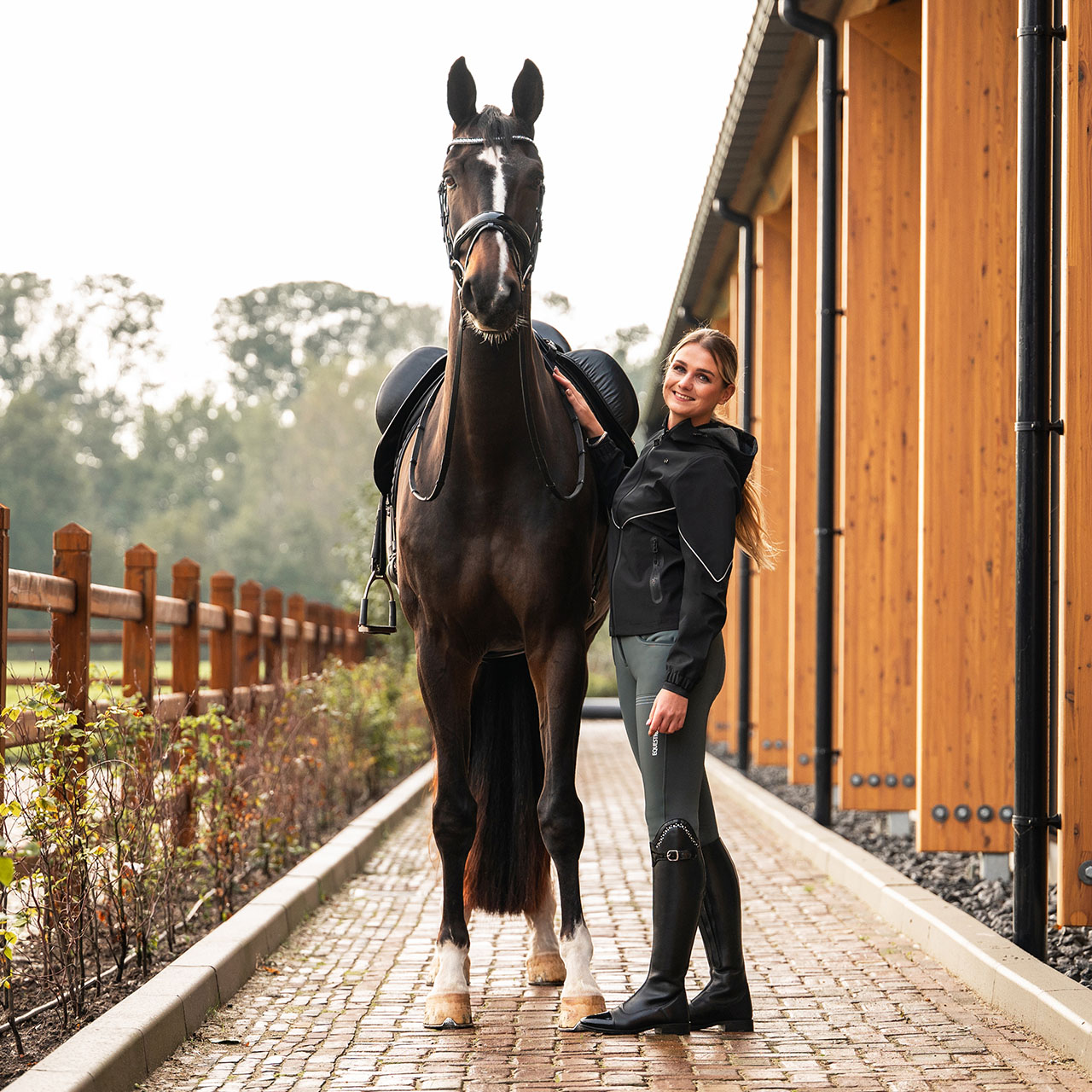 Reithose Emma Vollbesatz Softshell