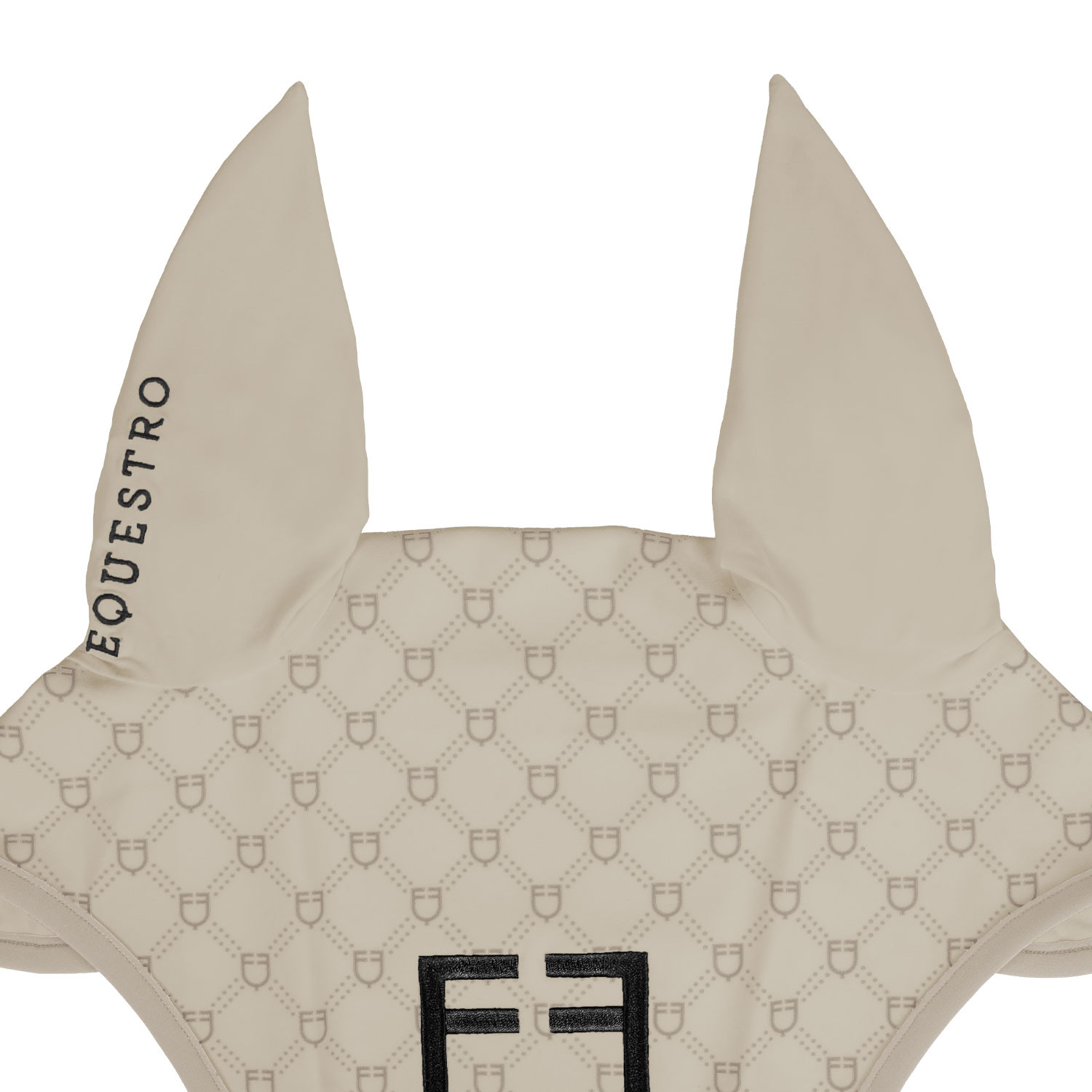 Fliegenhaube mit Monogramm-Print