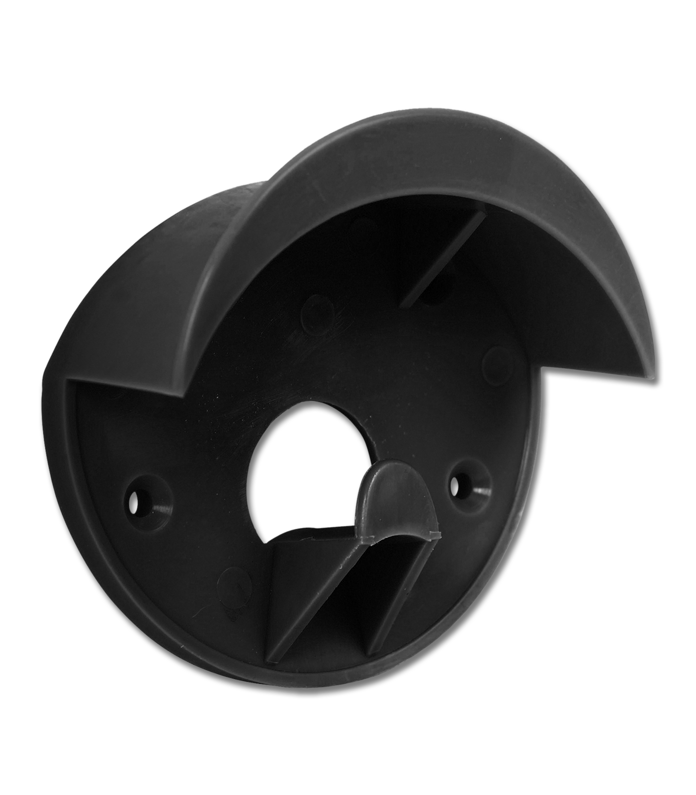 Trensenhalter Plastik, schwarz