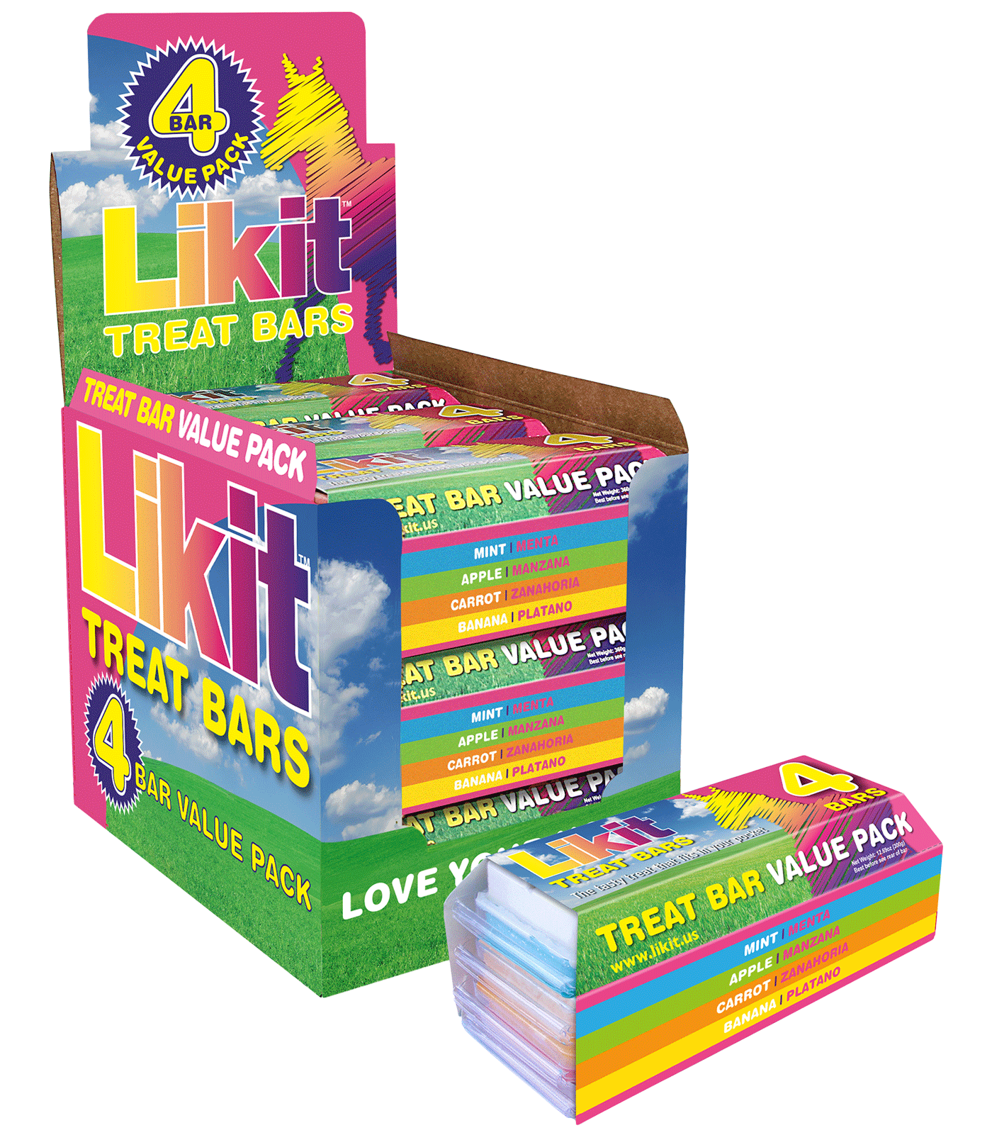 Likit Treat Bar Value Pack 4 Riegel