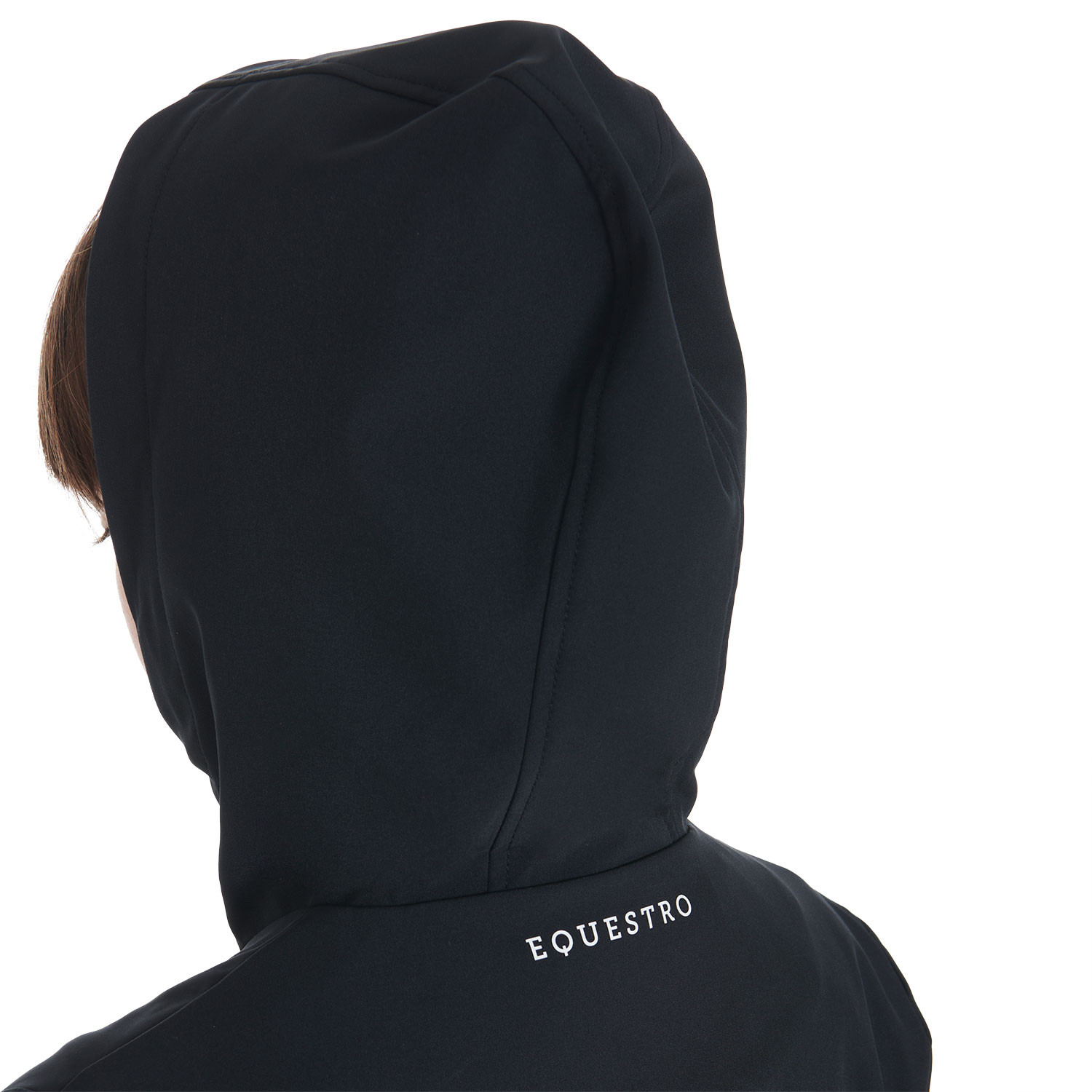 Schmal geschnittene Kinder-Softshelljacke aus technischem Gewebe