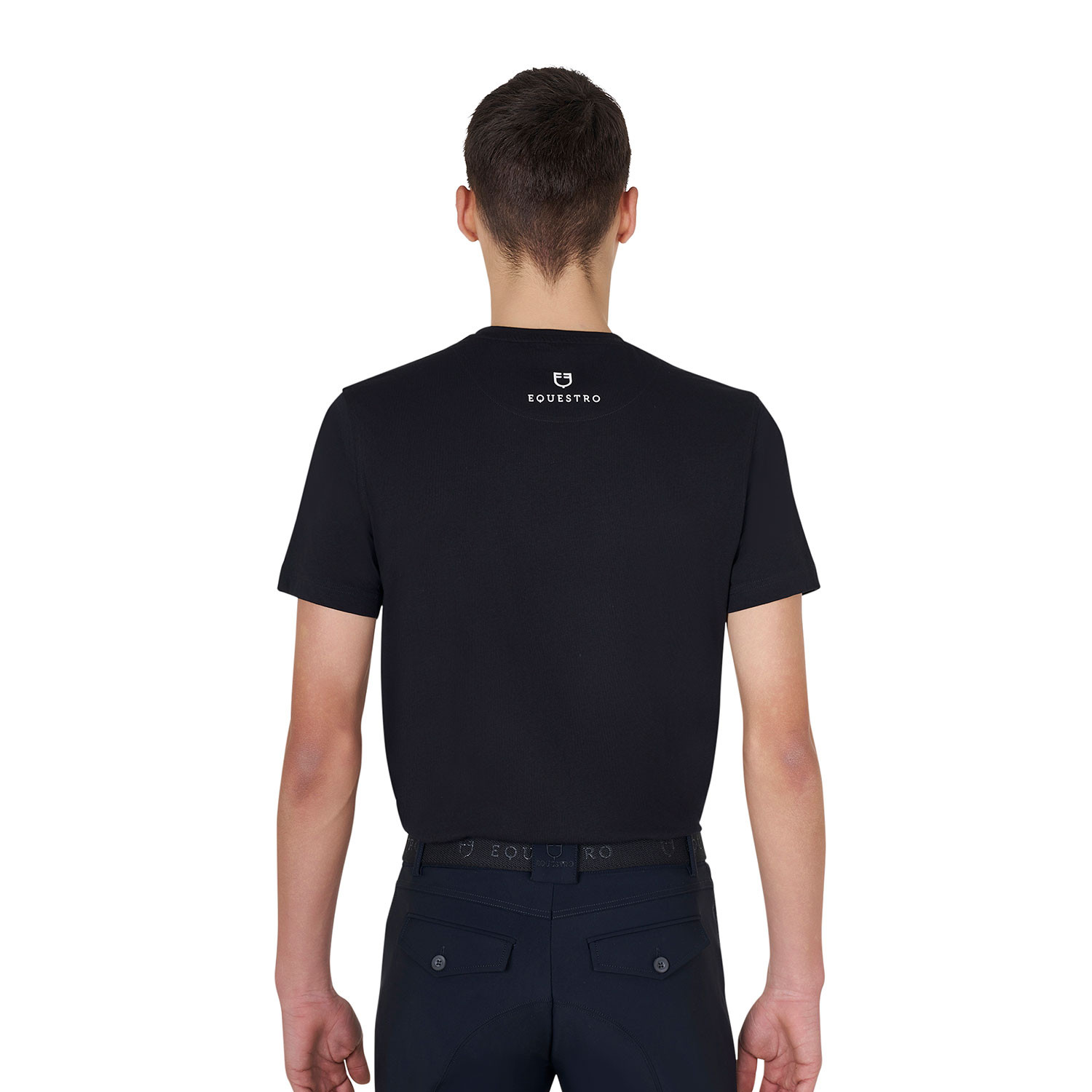 Horse Club Baumwoll-T-Shirt für Herren