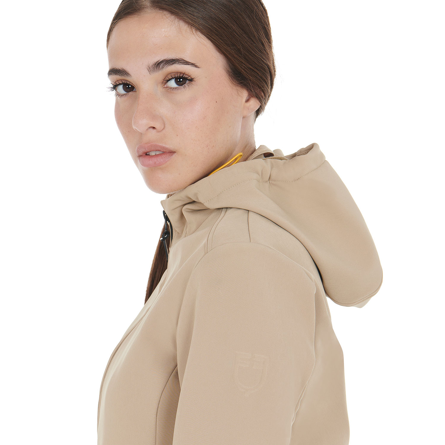 Taillierte Softshell-Jacke mit verdeckten Taschen