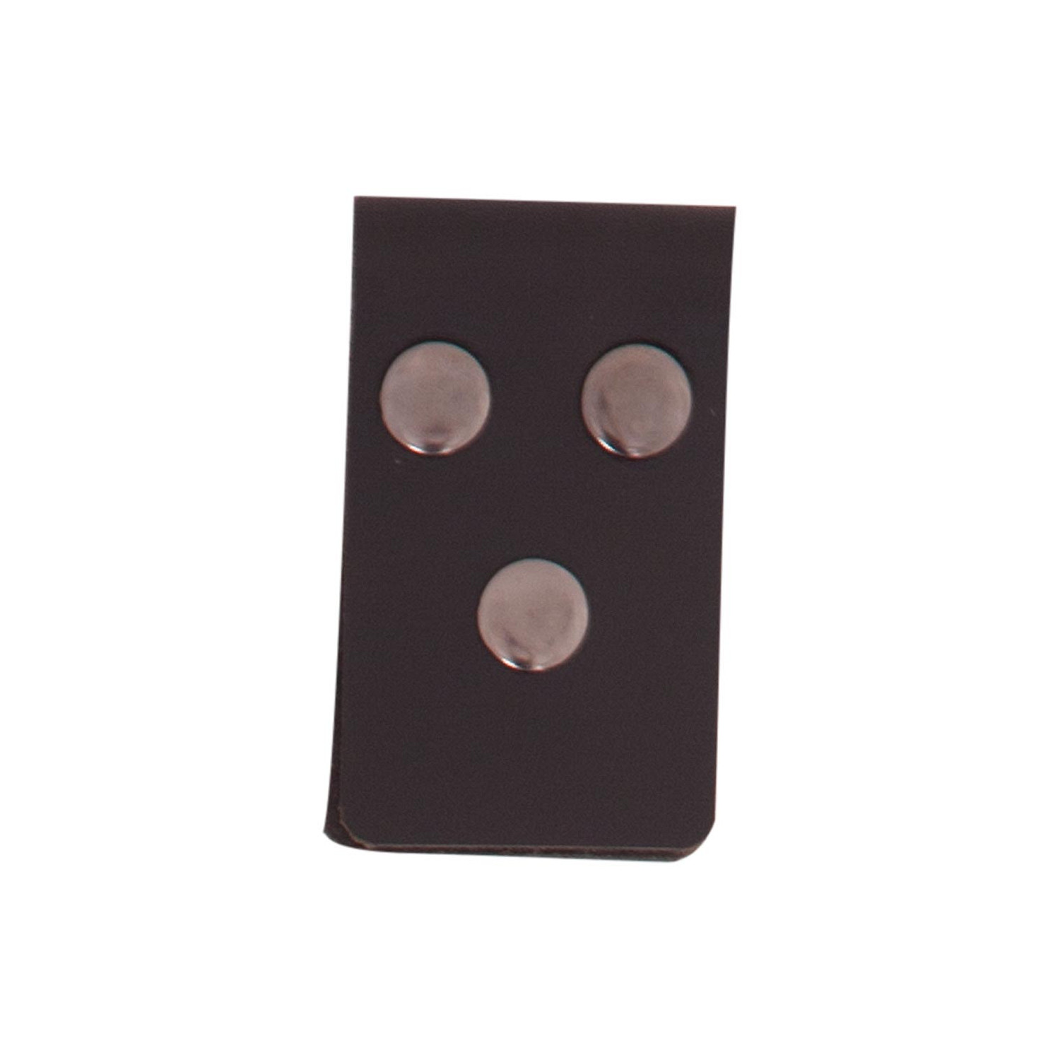 Lederflappe ConCord® Leader in schwarz