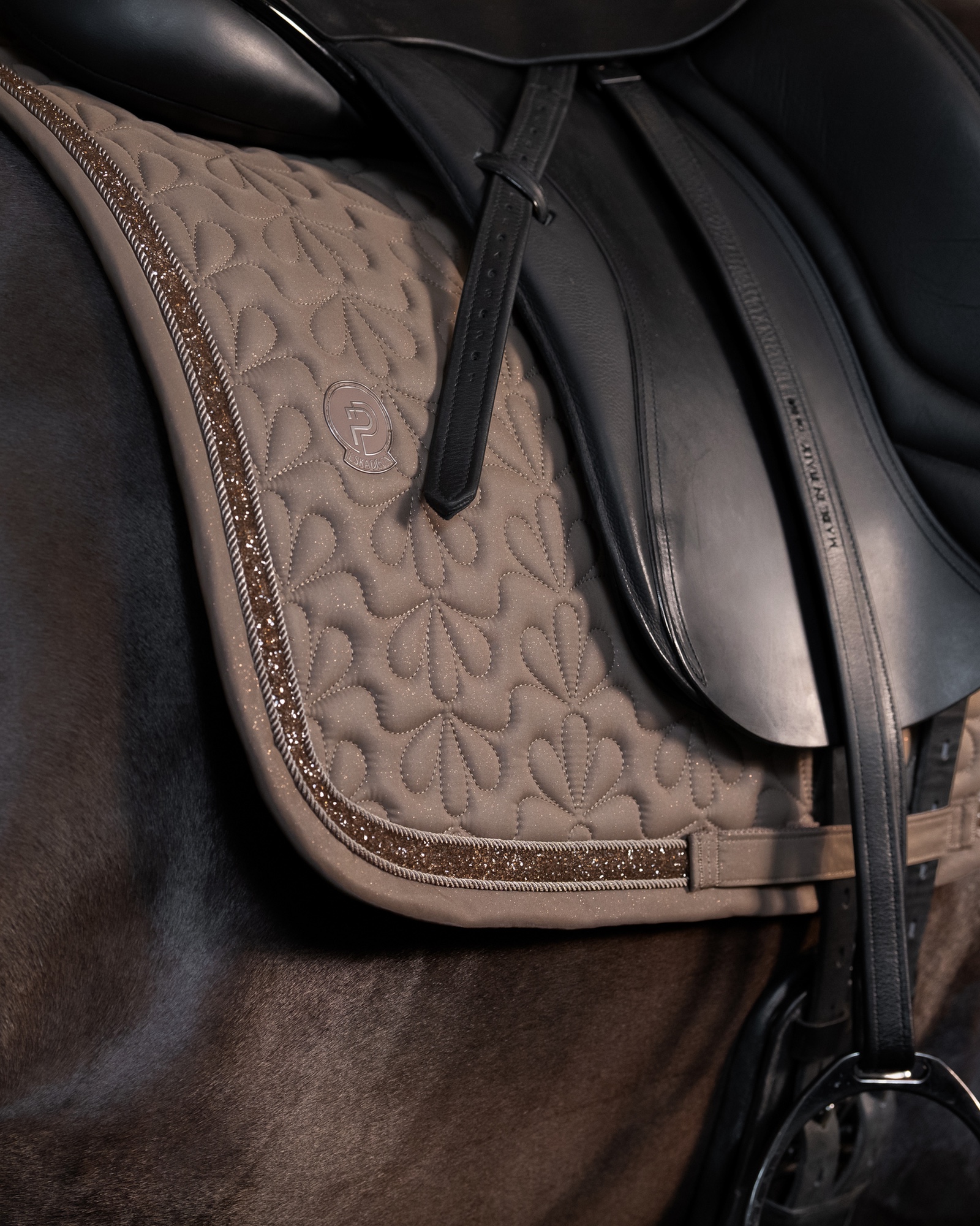 Saddle pad Platinum Sparkle Jewel