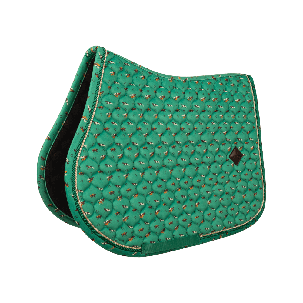 Schabracke Velvet Horse printing Dressage