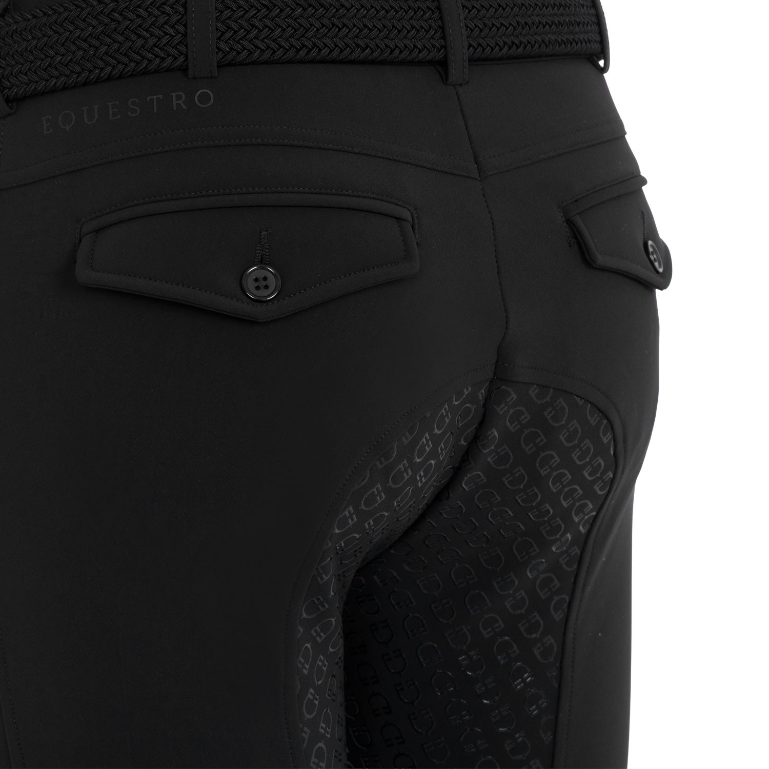 Herren-Reithose Slim Fit mit Vollbesatz