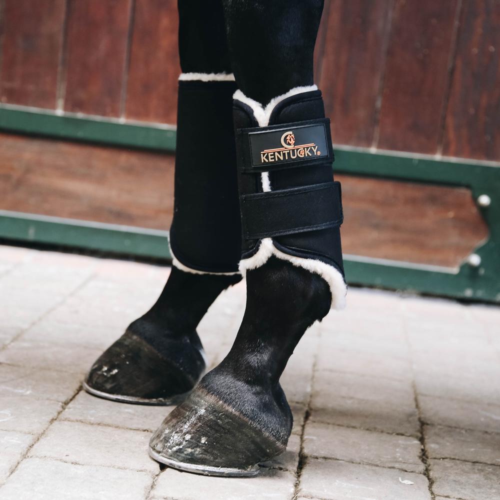 Solimbra work boots at the front