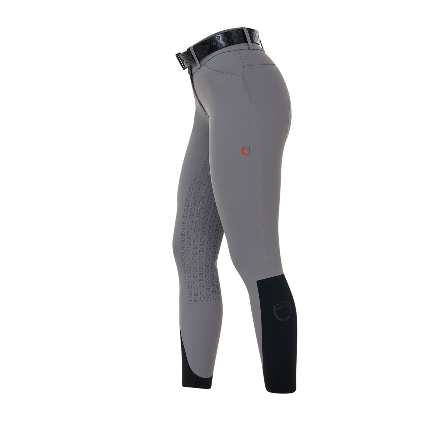 Damen-Reithose mit hohem Bund und Vollbesatz