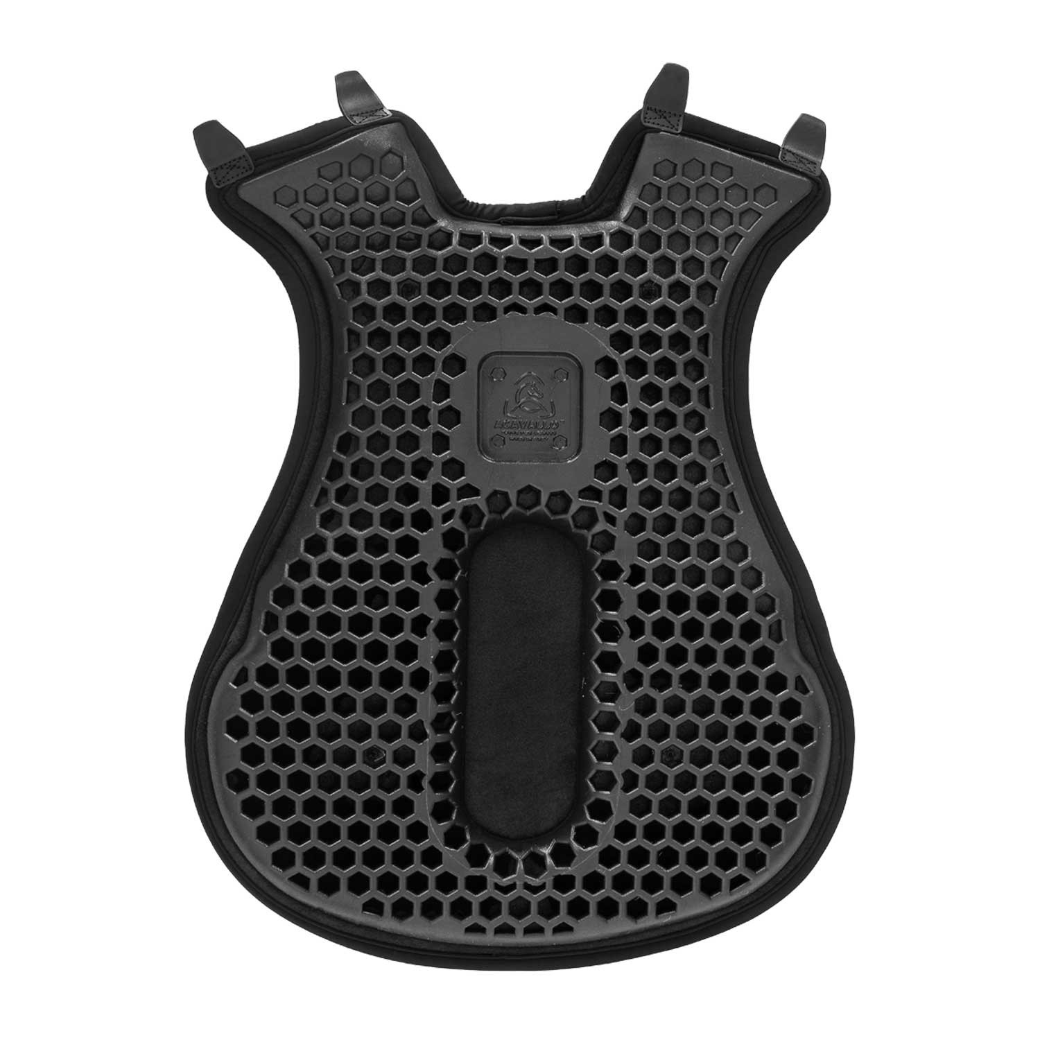 Western-zitkussen Ortho-Coccyx hexagonaal Gel-out Dri-lex 20mm