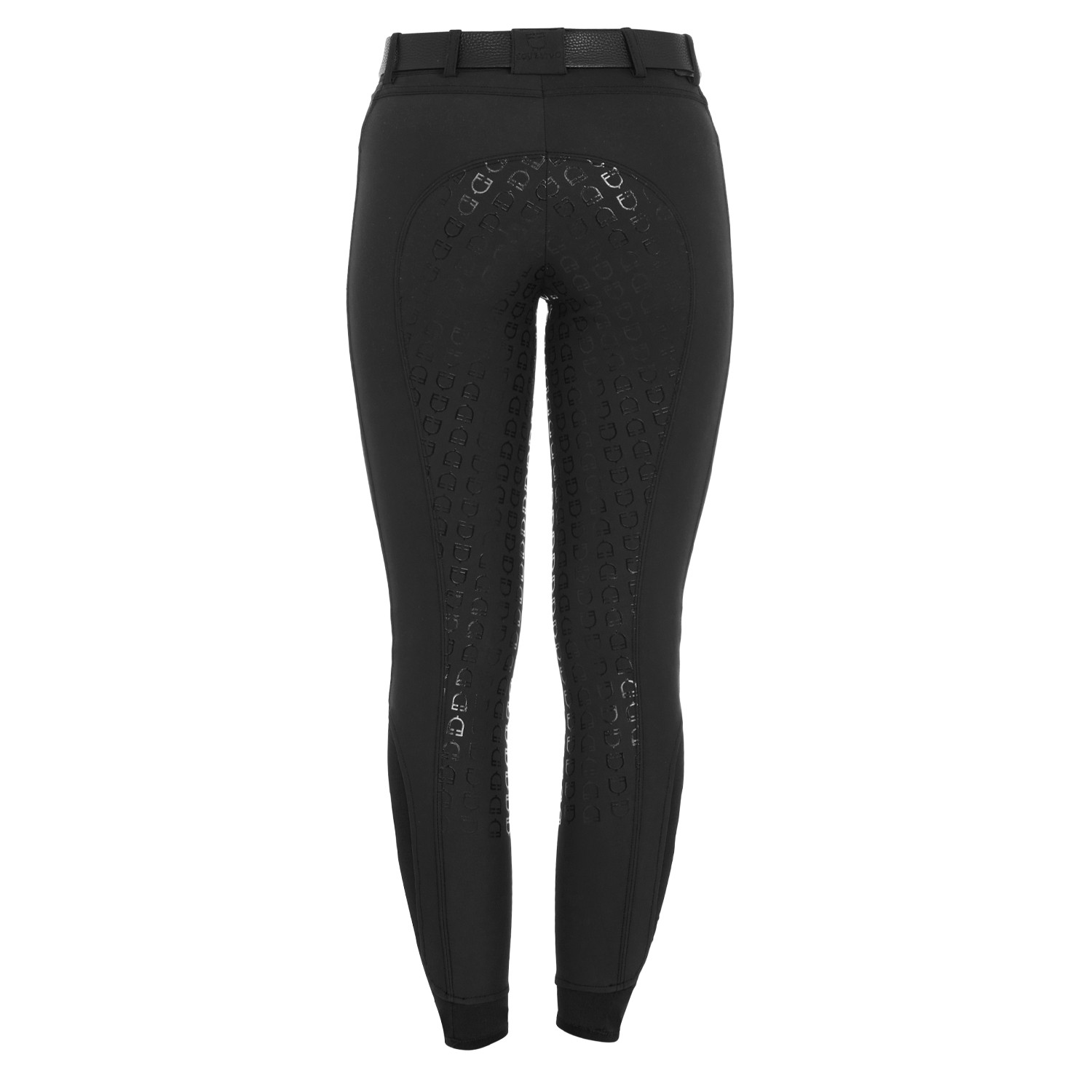 Damen-Vollbesatz-Reithose mit hohem Bund und Fleecefutter