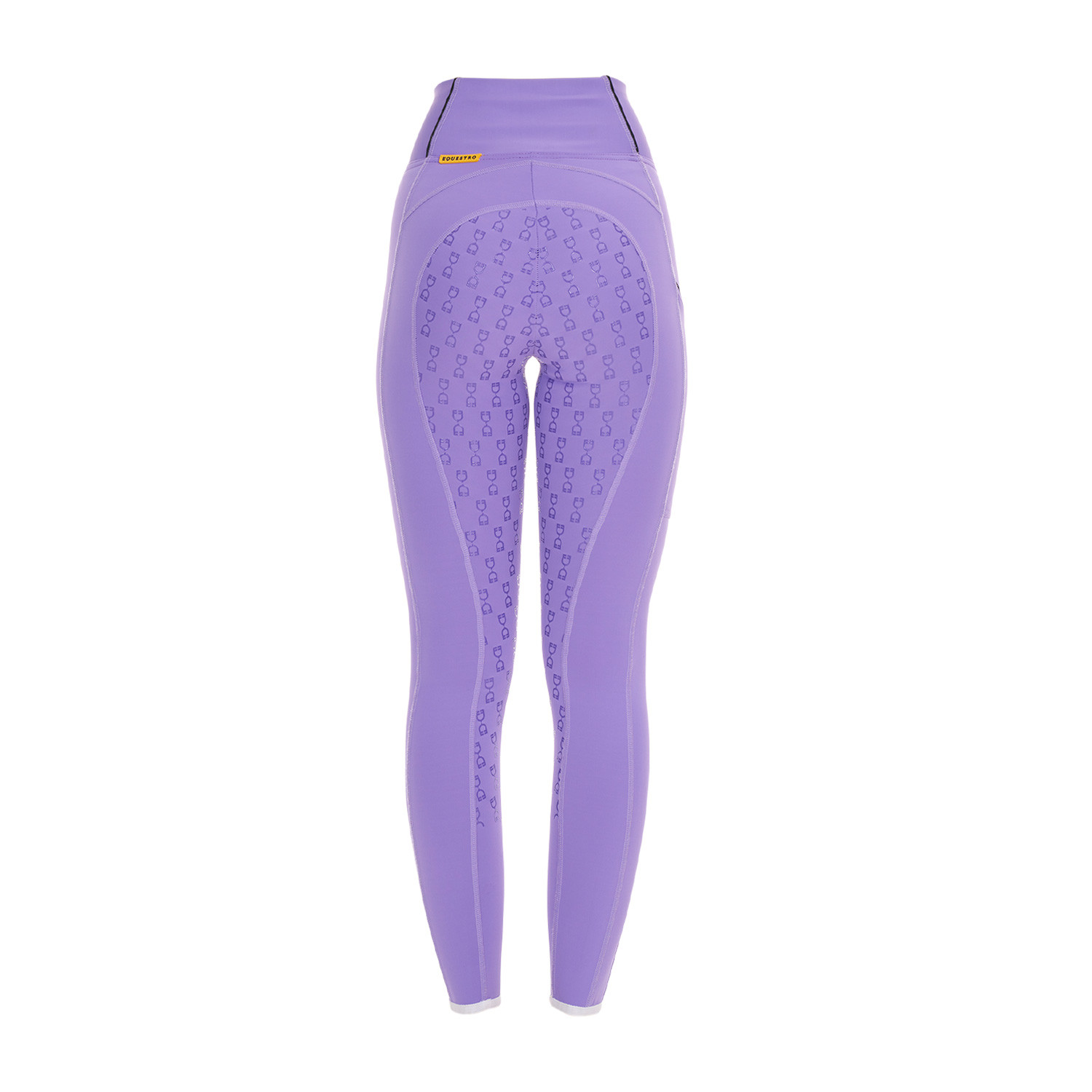 Schmal geschnittene Mädchen-Leggings mit Grip und Logo