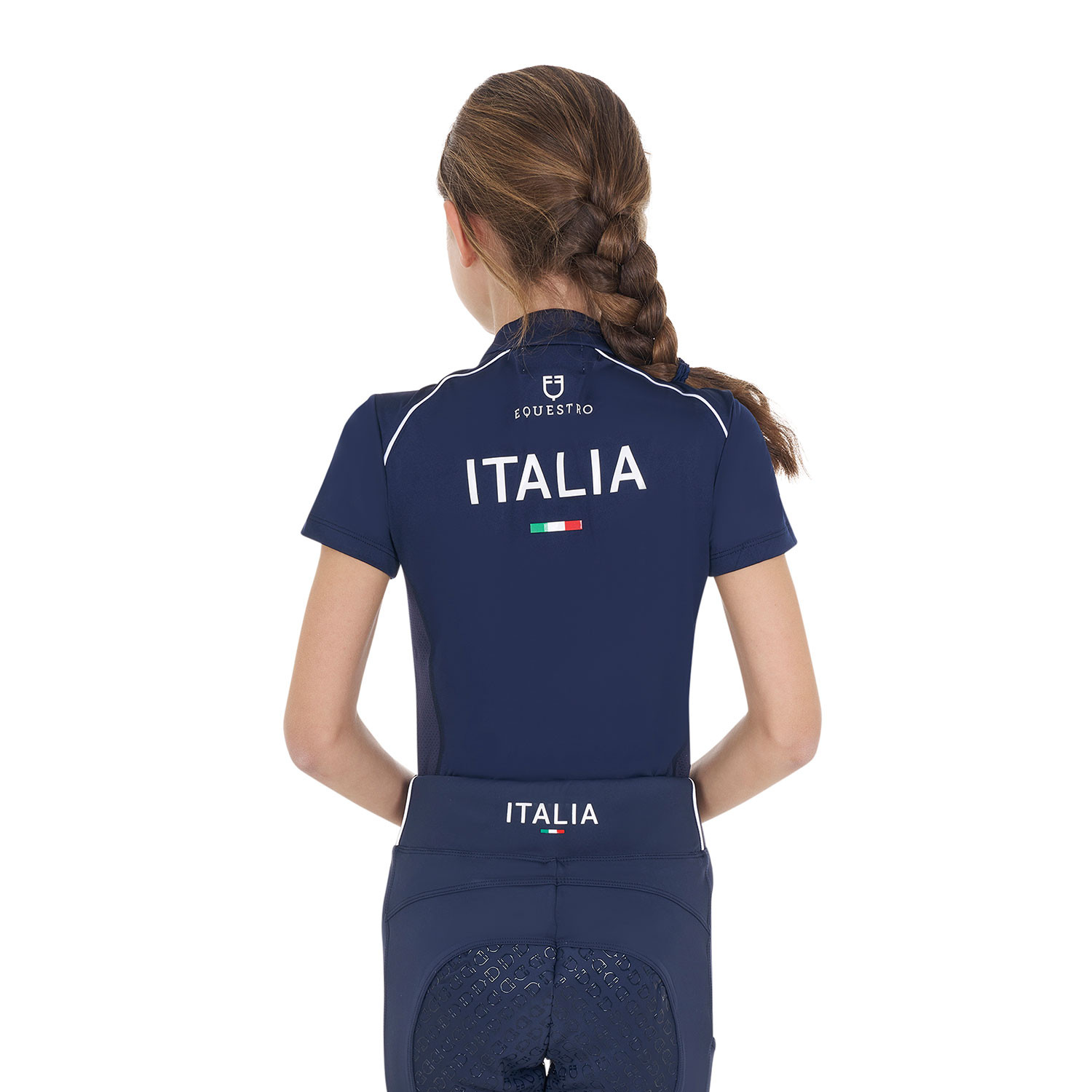 Kinder-Unisex-Trainingspolo X FISE