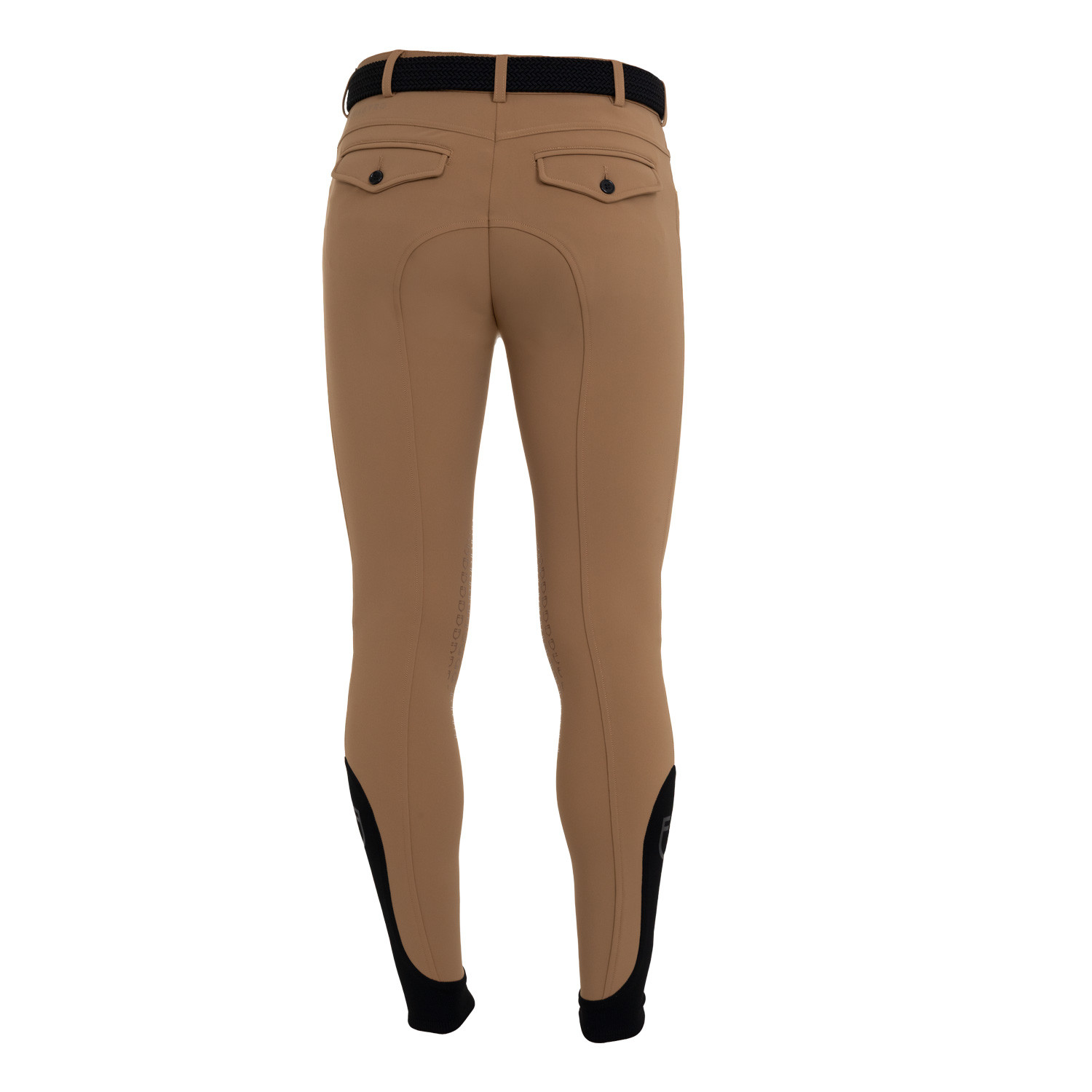 Heren rijbroek slim fit met kniegrip