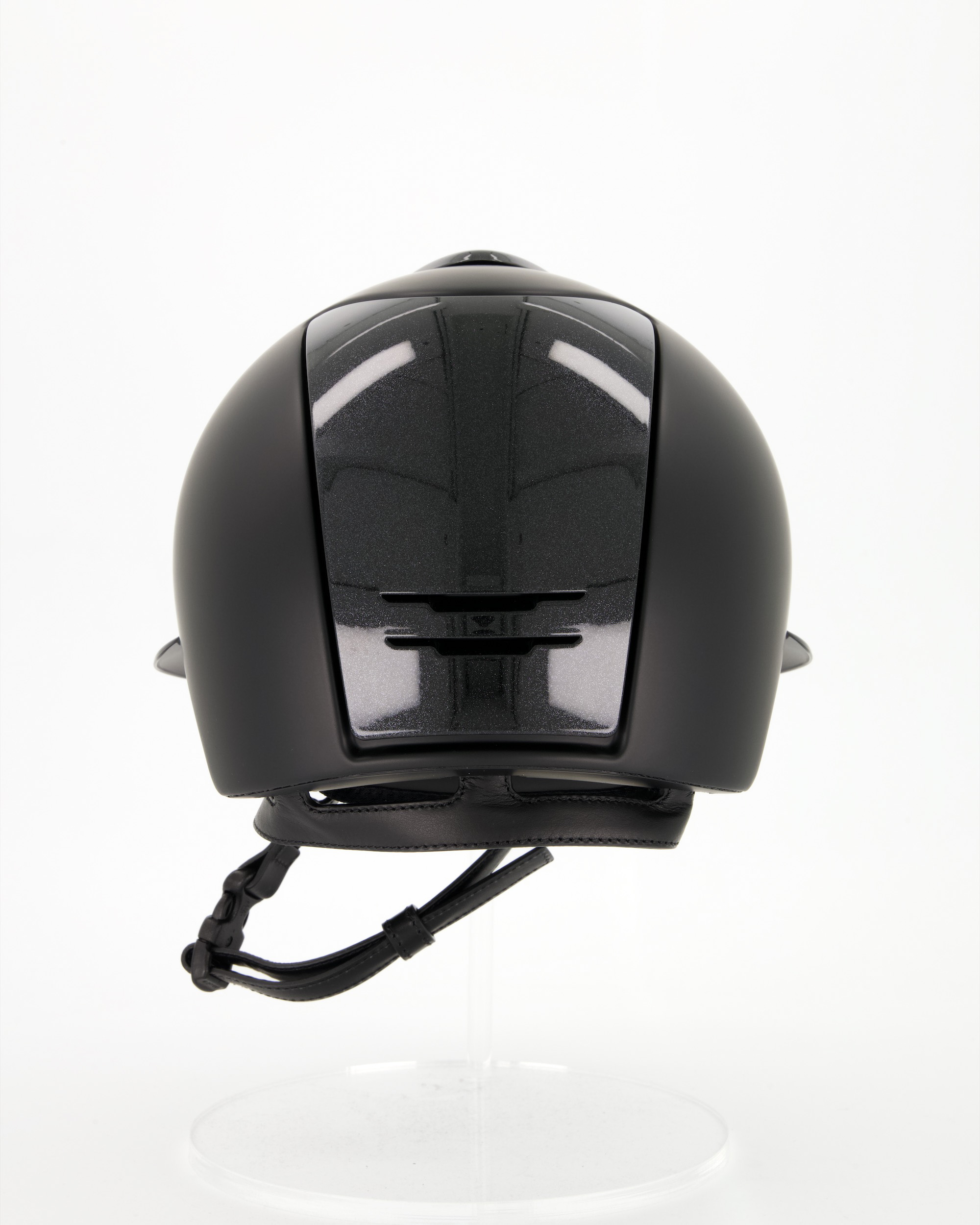 Reithelm Cromo 2.0 Textile/Diamond Polo in schwarz