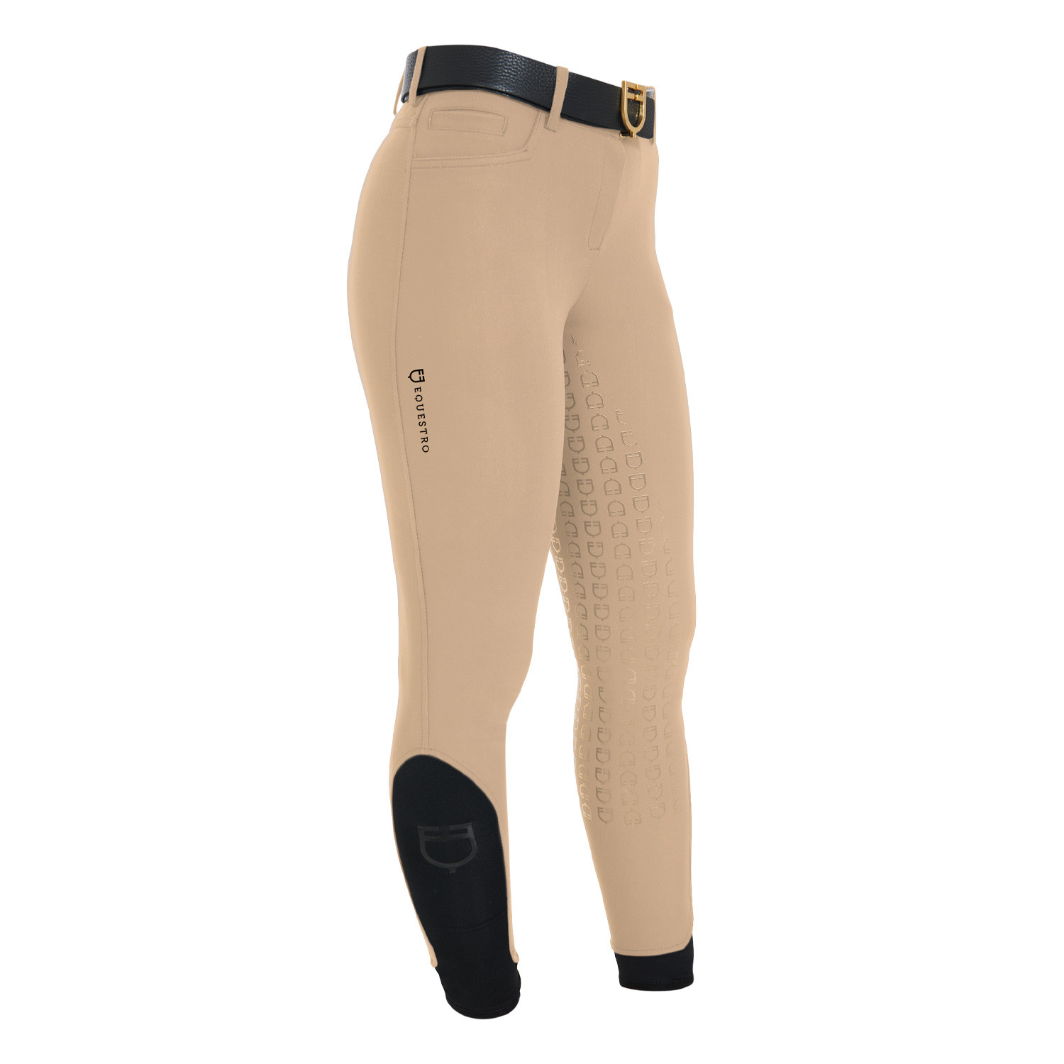 Damen-Vollbesatzreithose schmale Passform