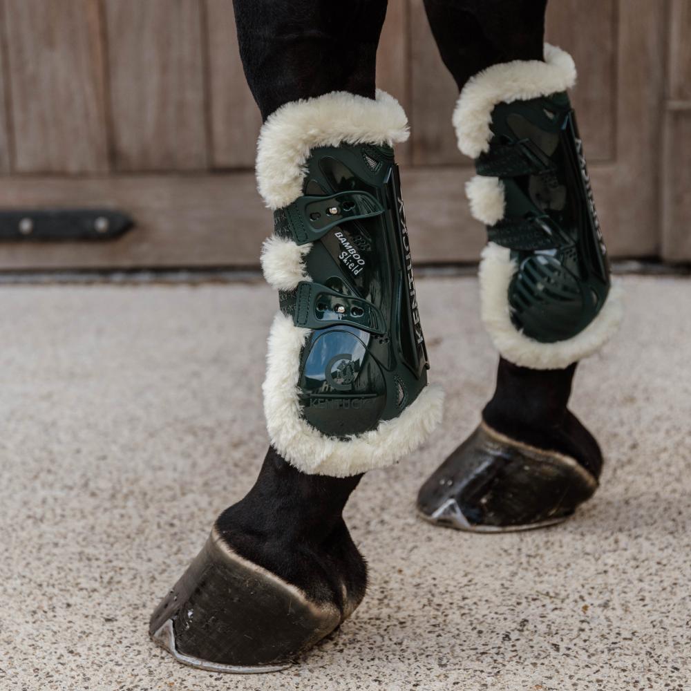Jumping boots Bamboo Elastic Fur Vegan