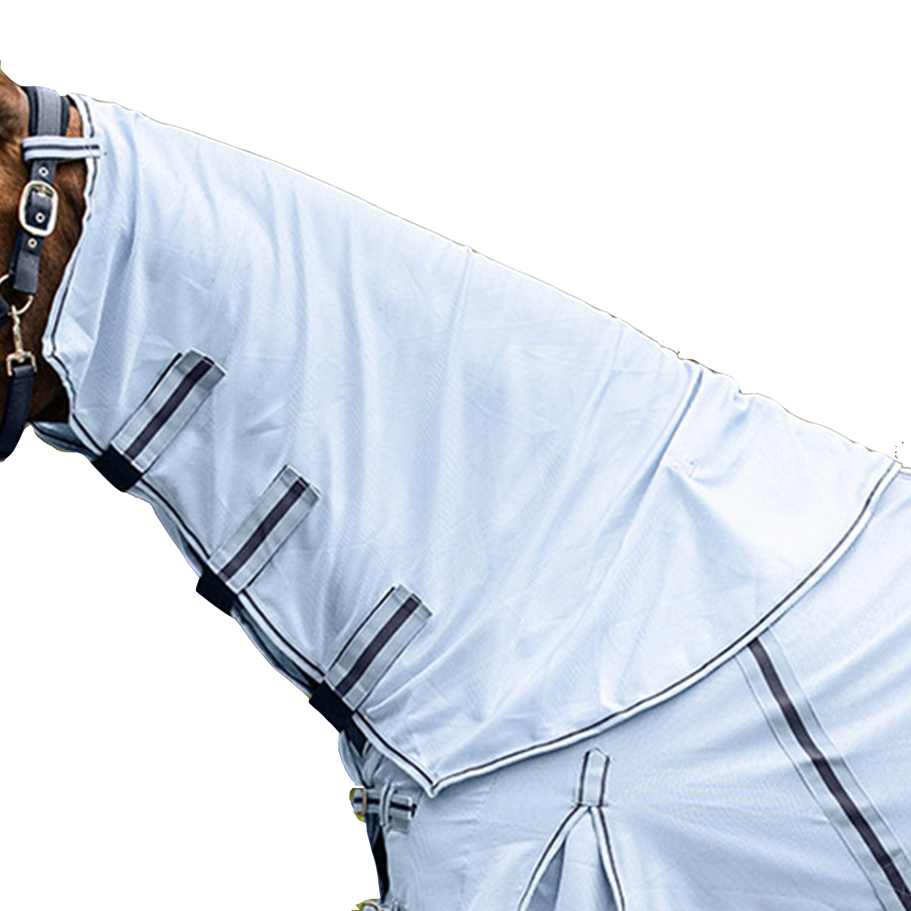 Fliegendecke mit abn. Halsteil