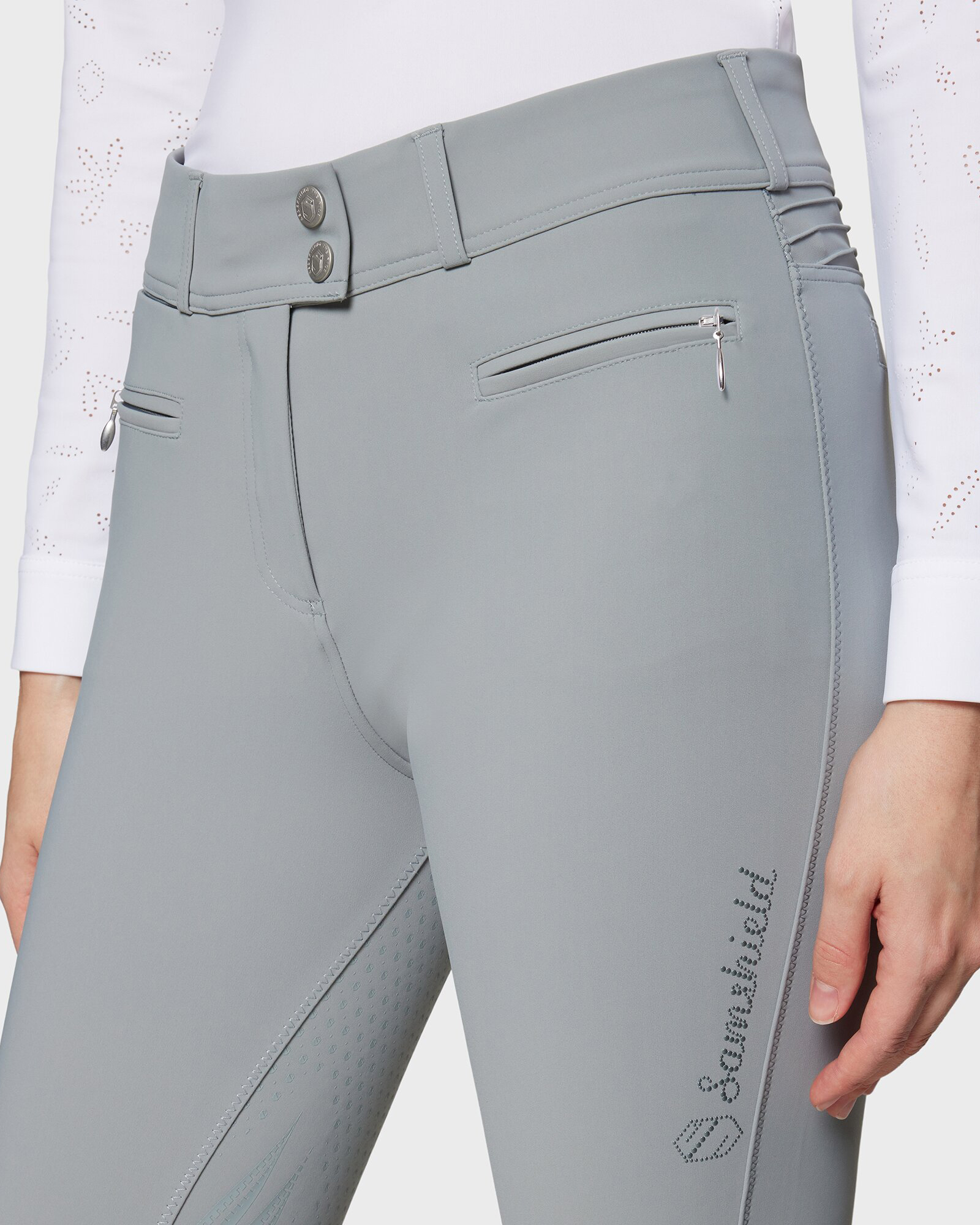 Ladies riding breeches Clara Metal Dots full grip