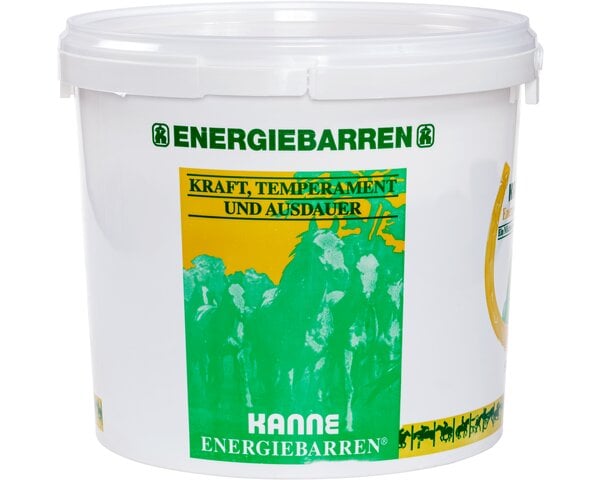 Leckerlie Pferde-Energiebarren im Eimer