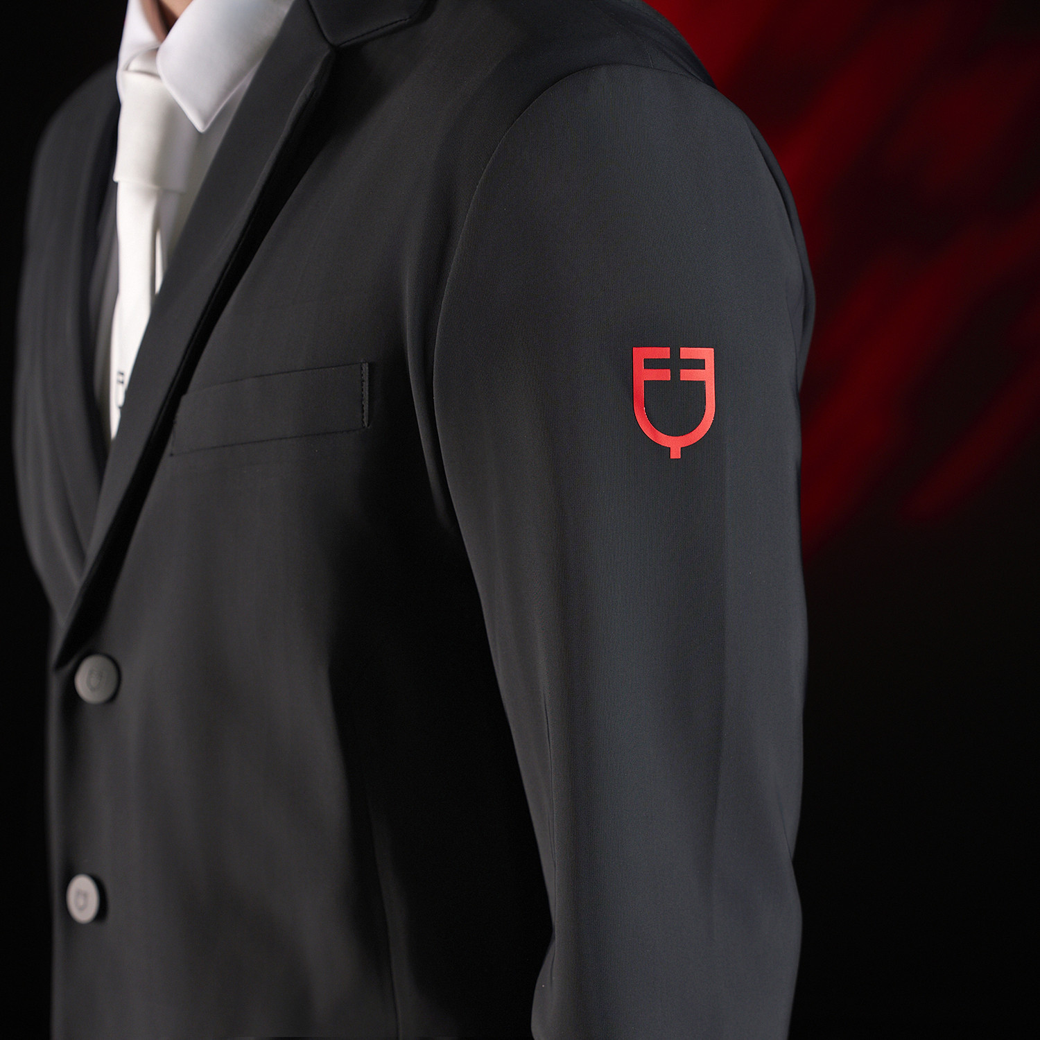 Ridertechnology Herren-Turnierjacke mit verschweißten Nähten