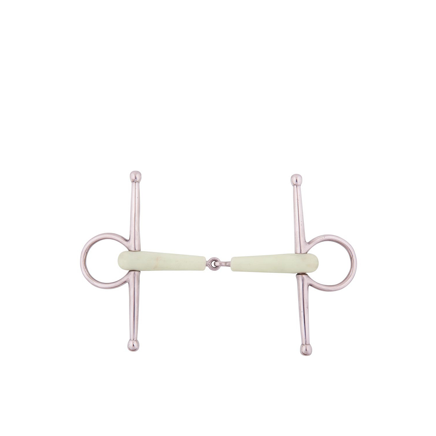 einfach gebrochene Knebeltrense Apple Mouth 18 mm