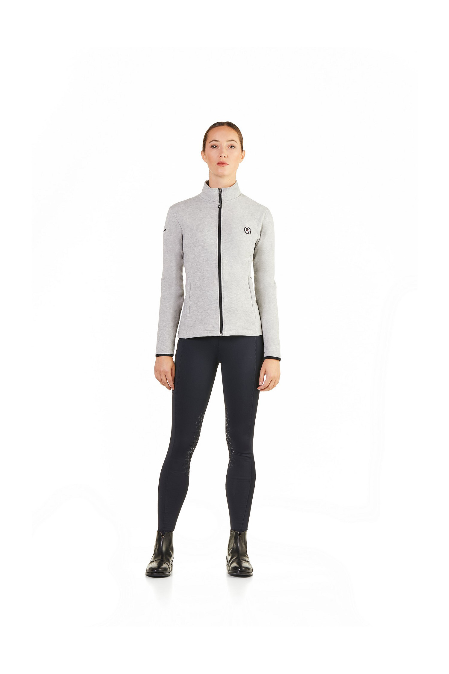 ZOW Sweatshirt Damen mit Reißverschluss, wasserabweisend
