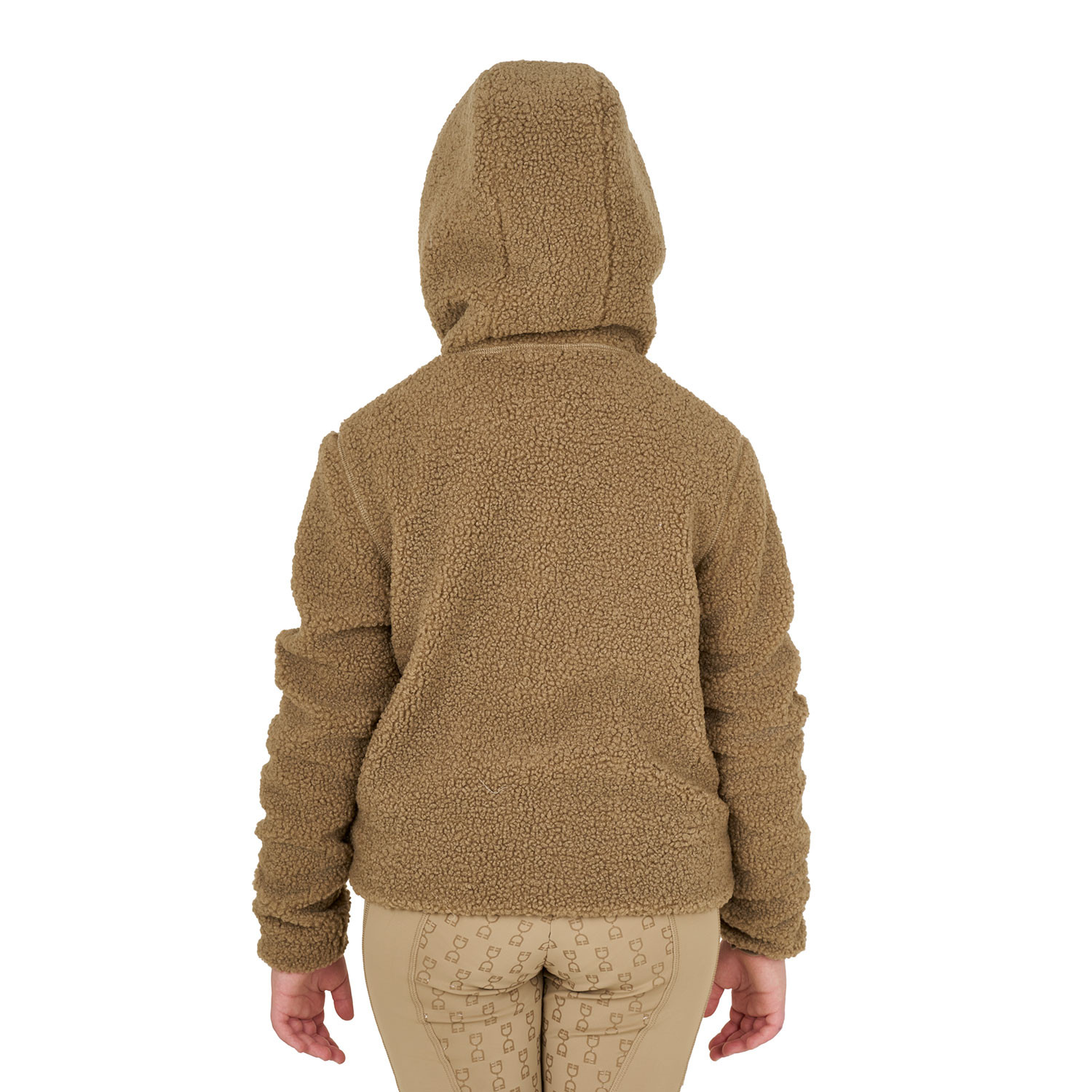 Kinder-Fleece-Sweatshirt mit Frontreißverschluss