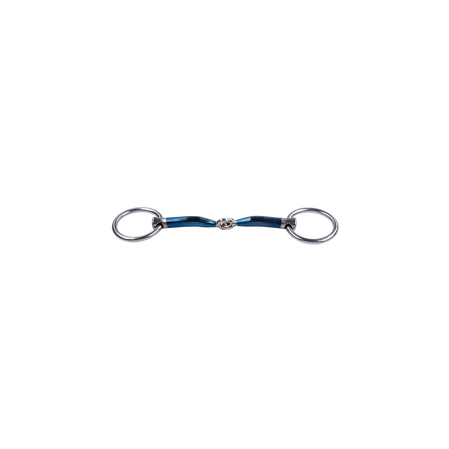 Sweet Iron bewegliche Unterlegtrense-gebrochen-12 in blau