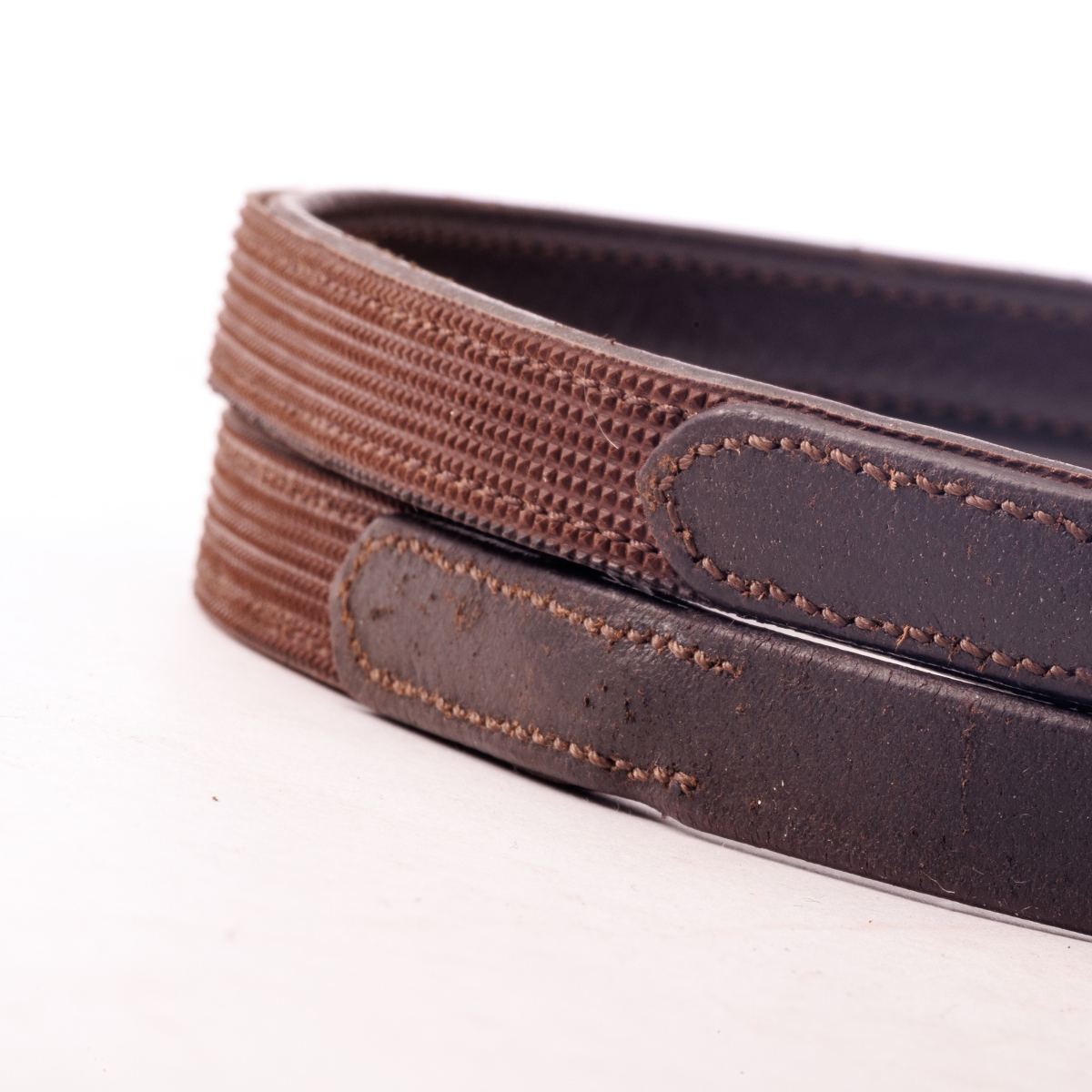 Rênes Softgrip 16mm- sans barrettes- mousqueton- Island