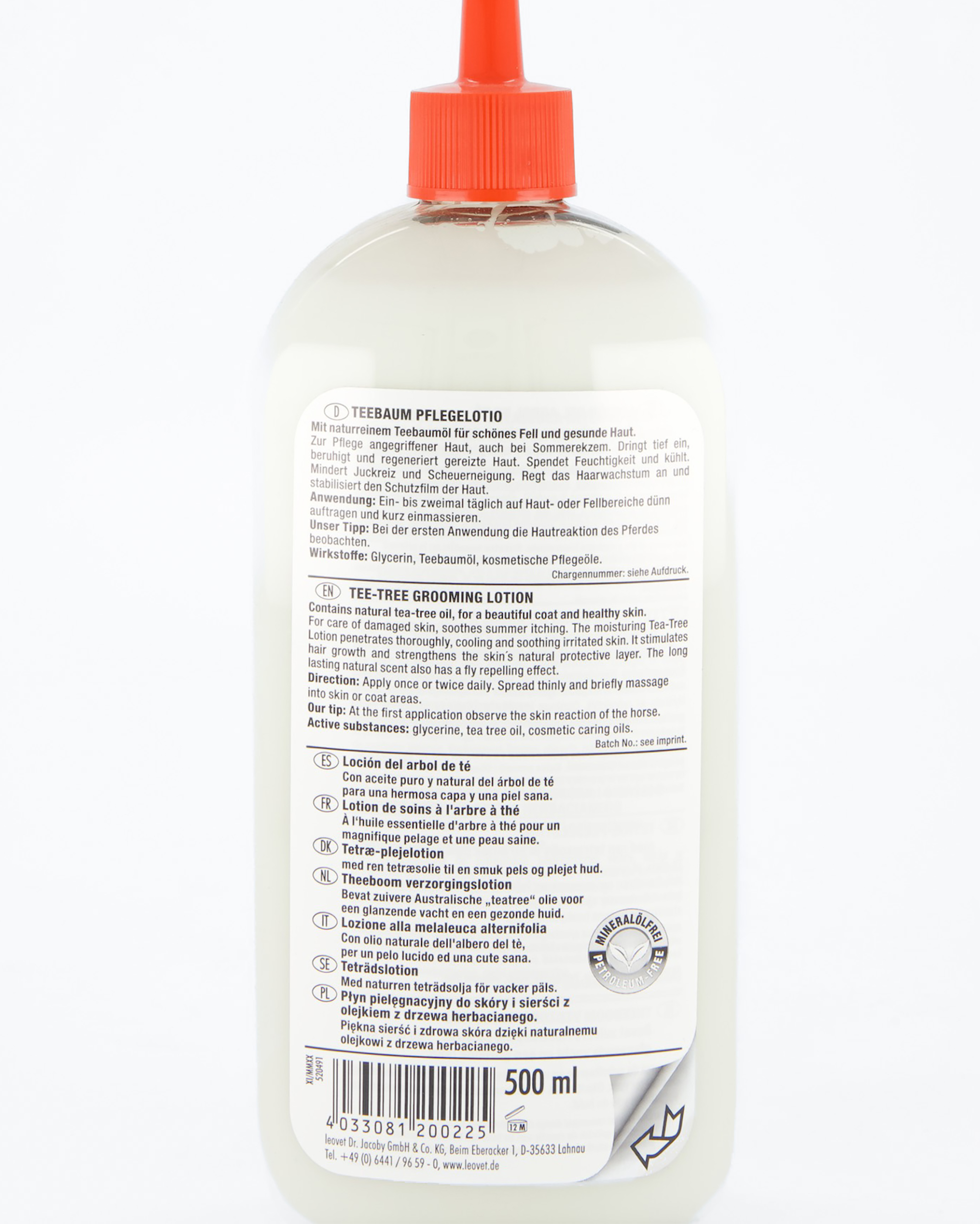 Care lotion tea tree, 500 ml