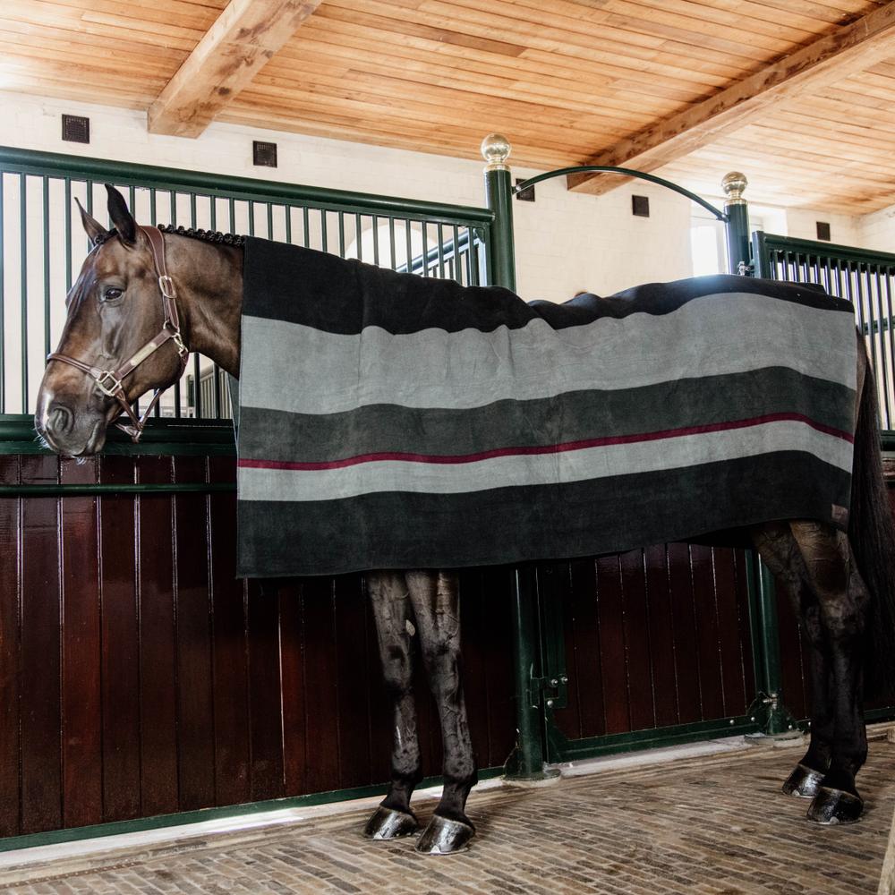 Square Stripes Heavy fleece blanket