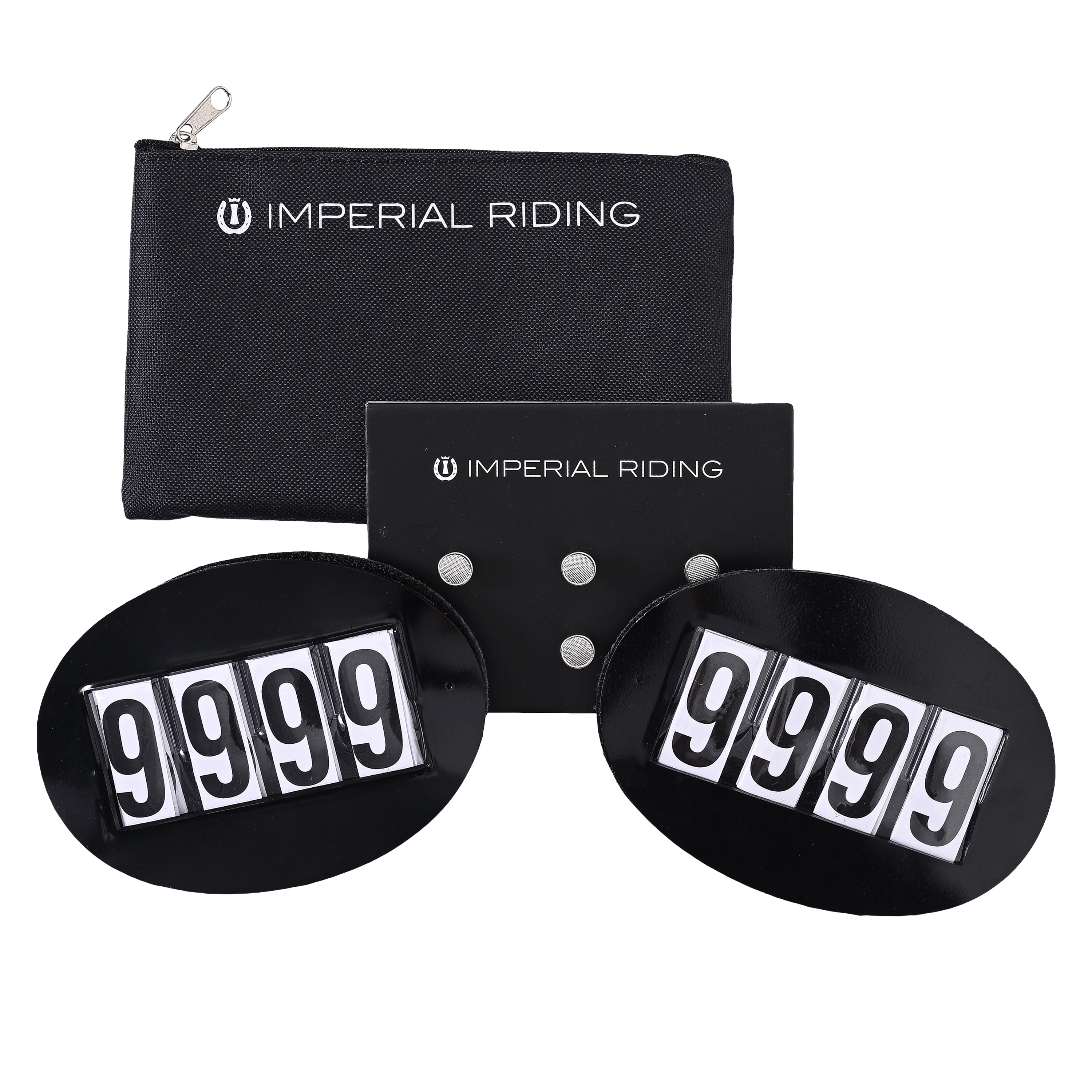 Startnummer Basic Quick-Pin, 2-teiliges Set