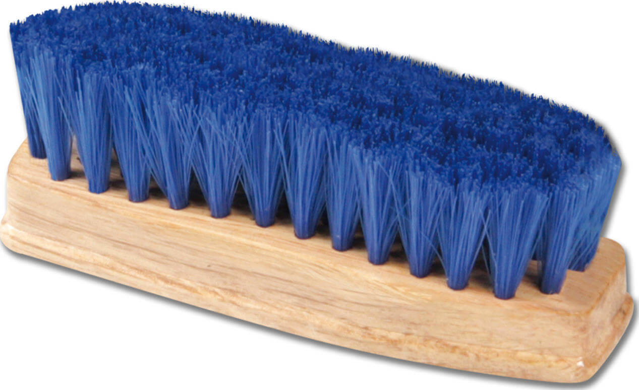 Hoof brush, blue