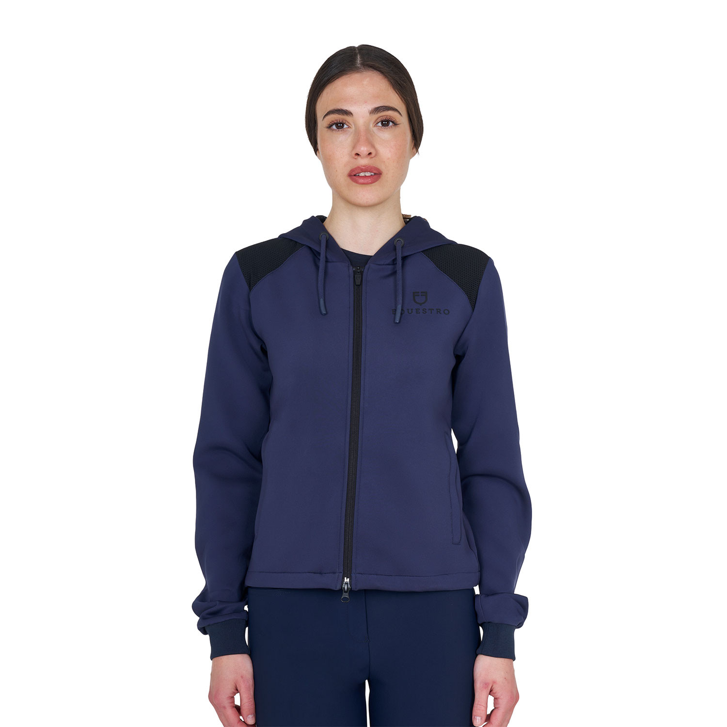 Damen-Cropped-Hoodie